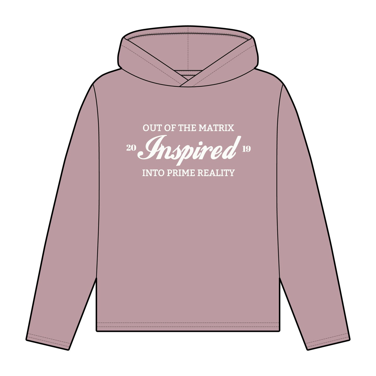 INSPIRED PRIME REALITY Women's Organic Relaxed Fit Hoodie