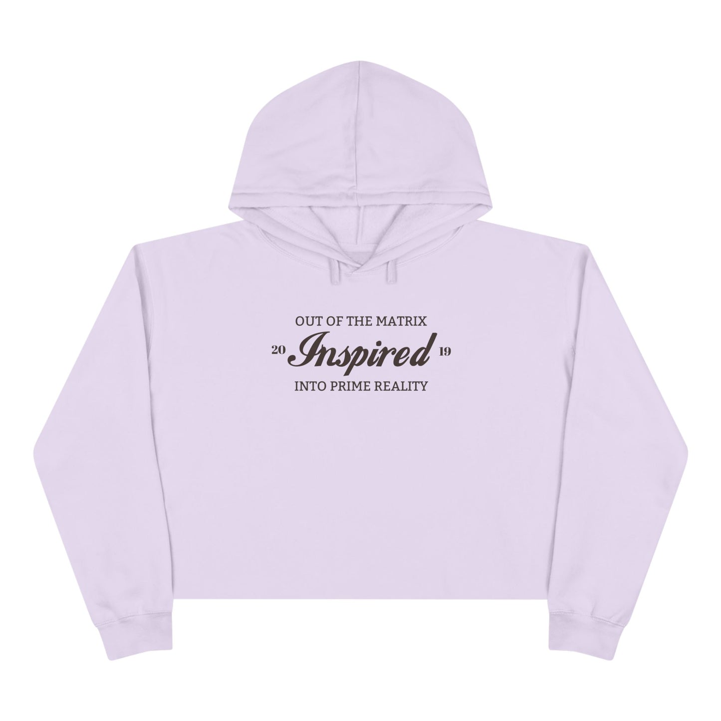 INSPIRED PRIME REALITY Crop Hoodie