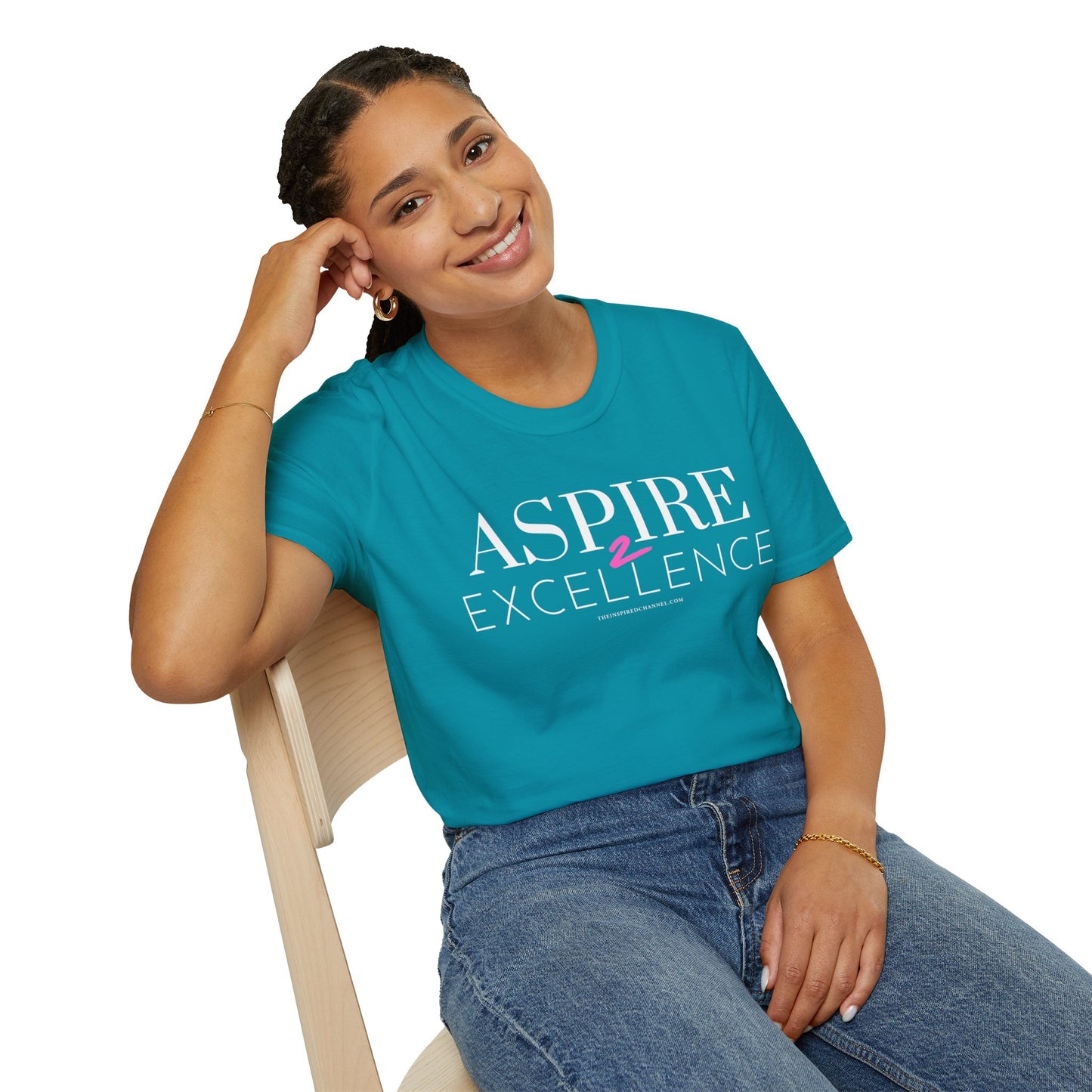 INSPIRED Aspire 2 Excellence UNISEX Softstyle T-Shirt