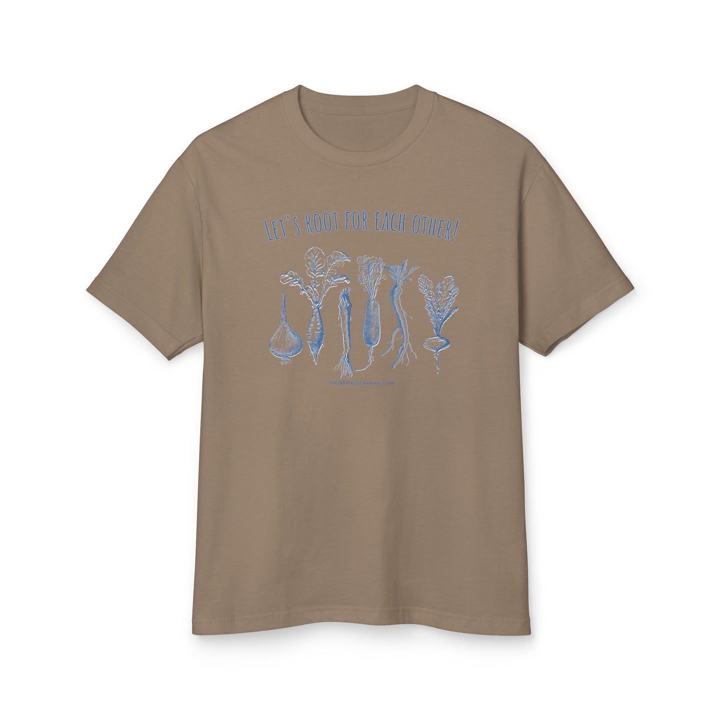 INSPIRED GARDEN UNISEX M PRIME REALITY Garment-Dyed Heavyweight Cotton Tee W