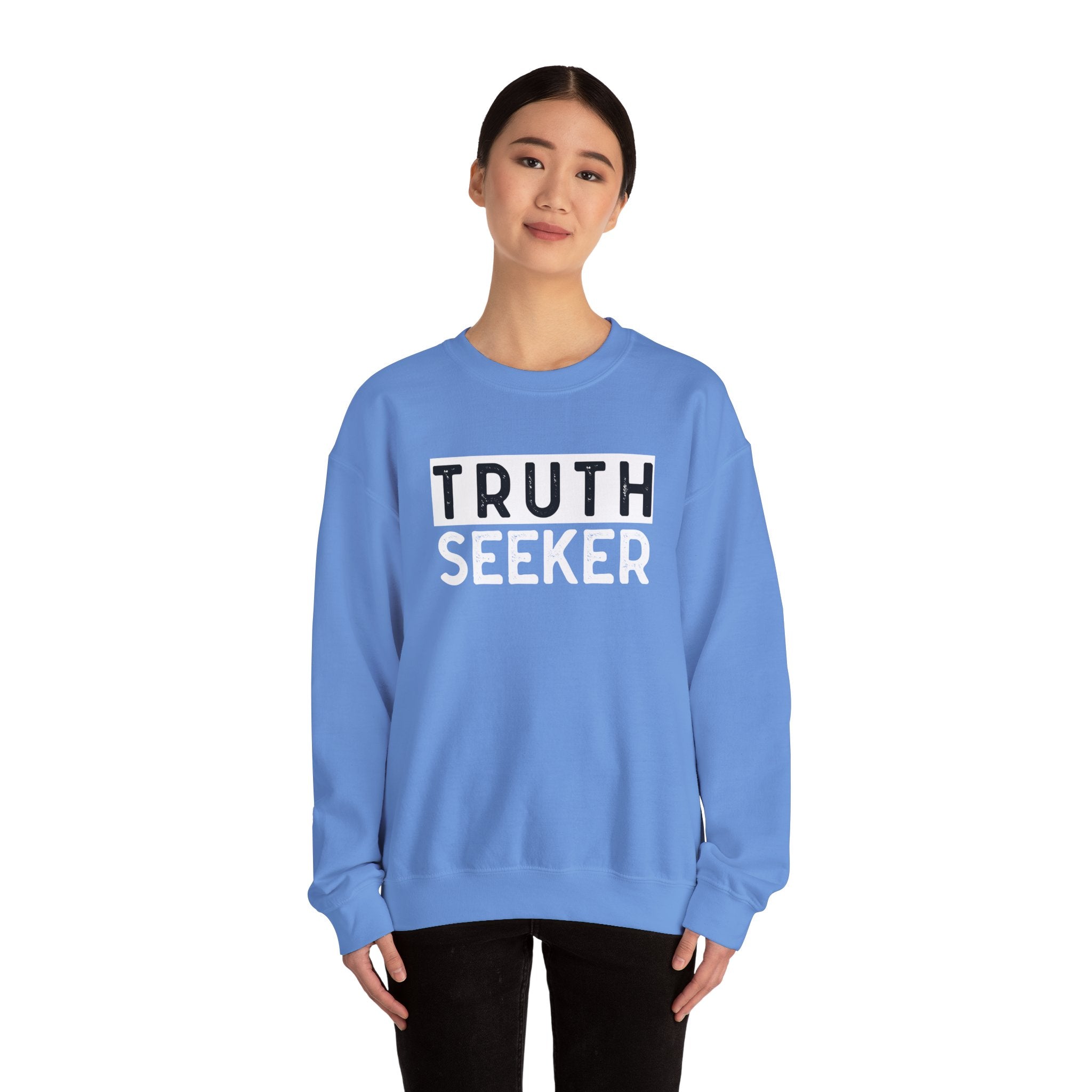 INSPIRED TRUTH SEEKER Heavy Blend™ UNISEX Crewneck Sweatshirt