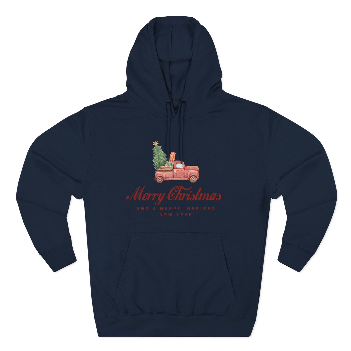 INSPIRED  SPECIAL CHRISTMAS Edition Truck Hoodie UNISEX