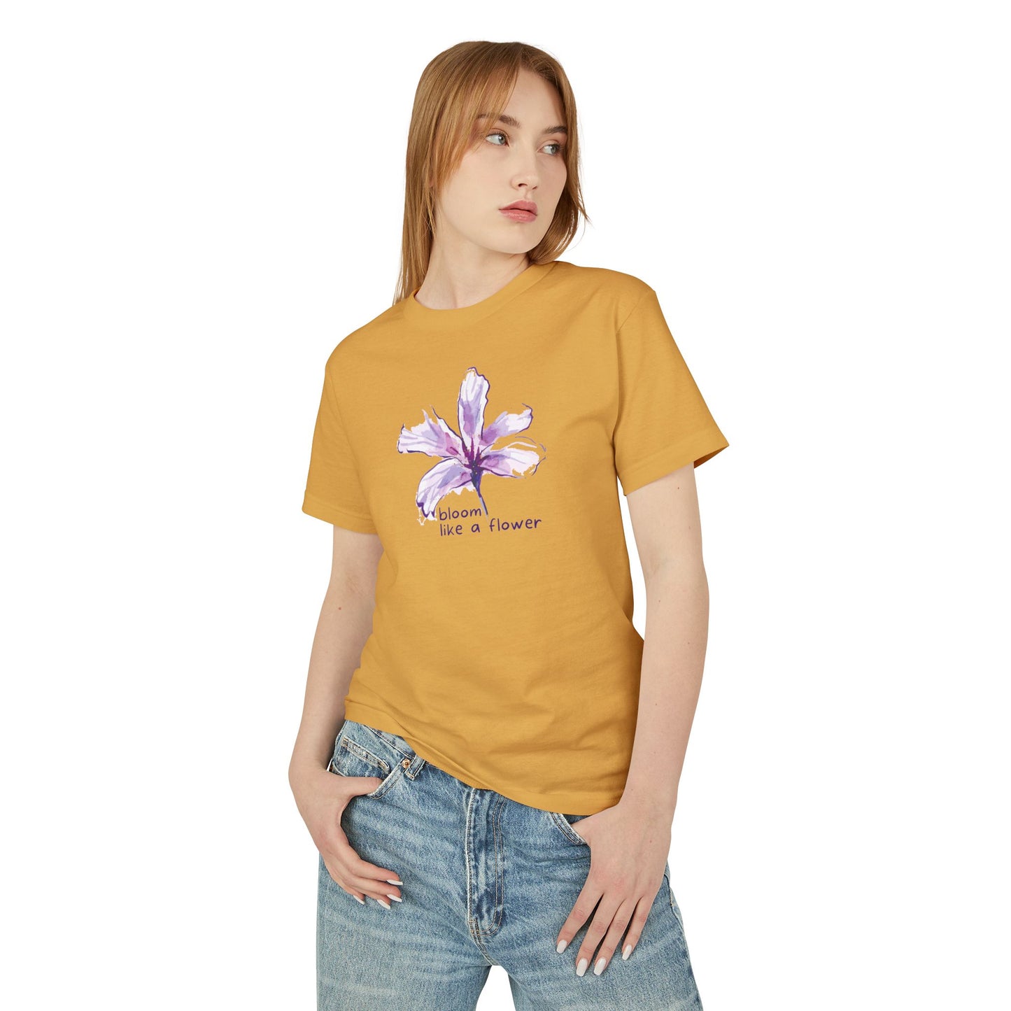INSPIRED GARDEN Garment-Dyed Heavyweight Cotton Tee UNISEX