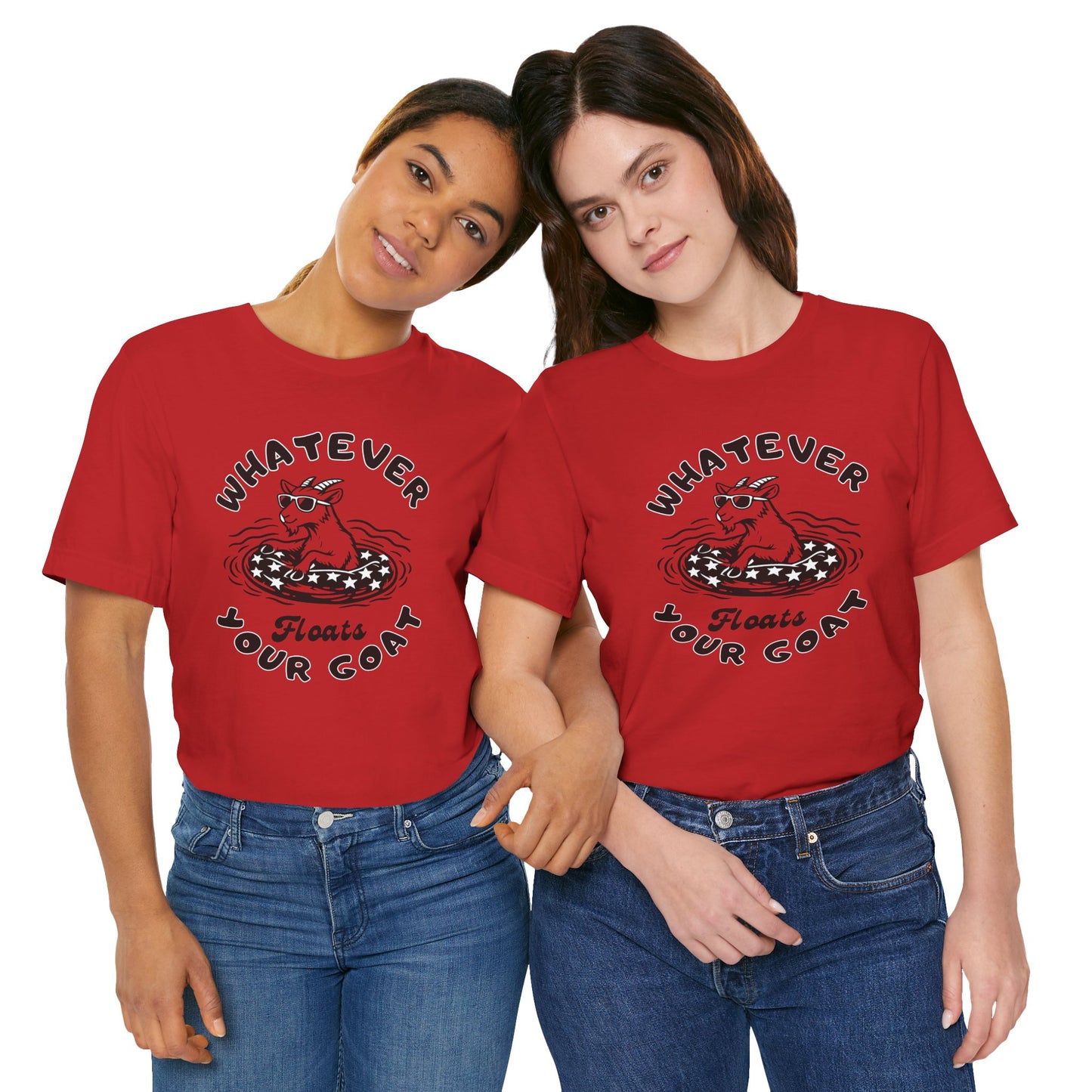 INSPIRED GOAT Float B Unisex Jersey Short Sleeve Tee