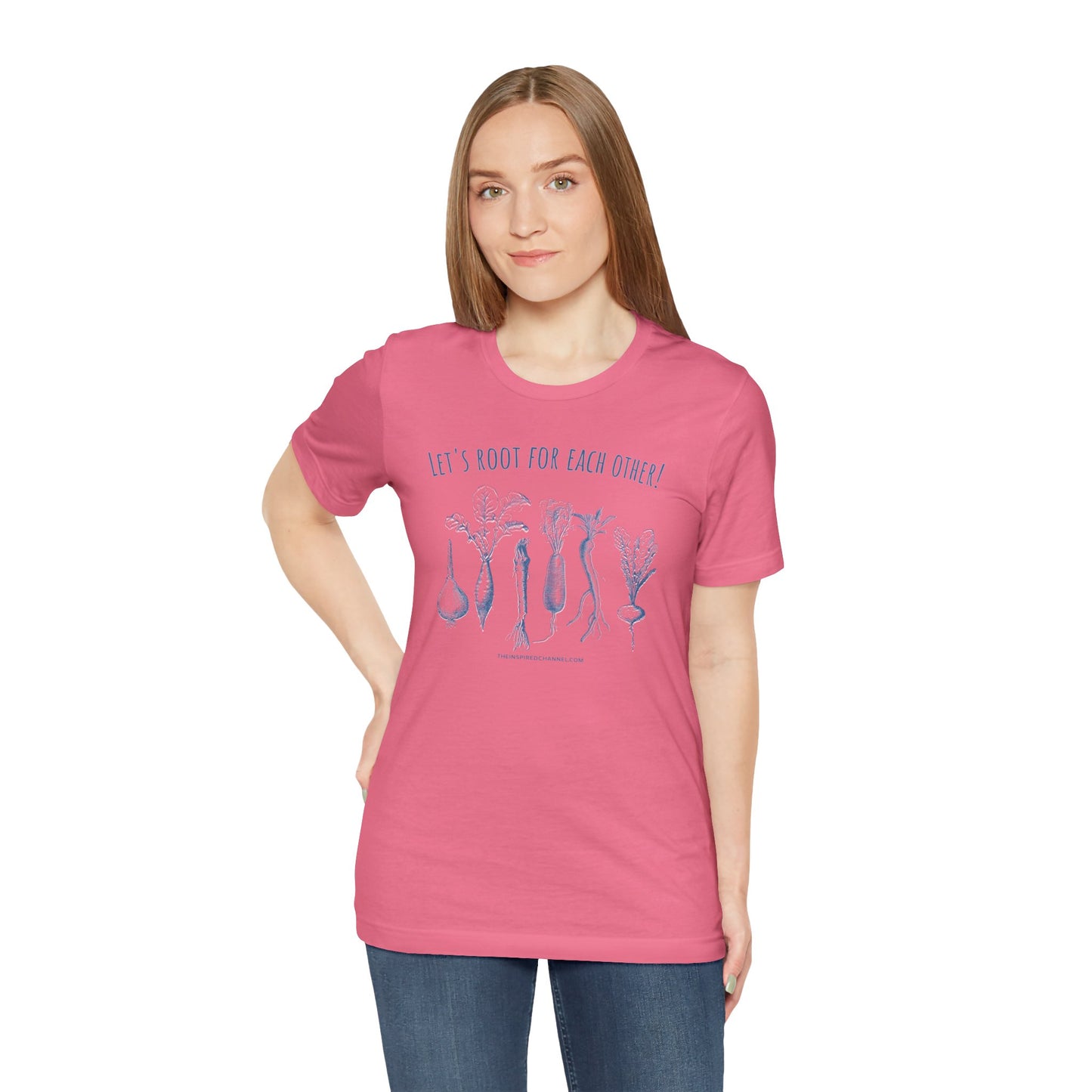INSPIRED GARDEN L Unisex Jersey Short Sleeve Tee