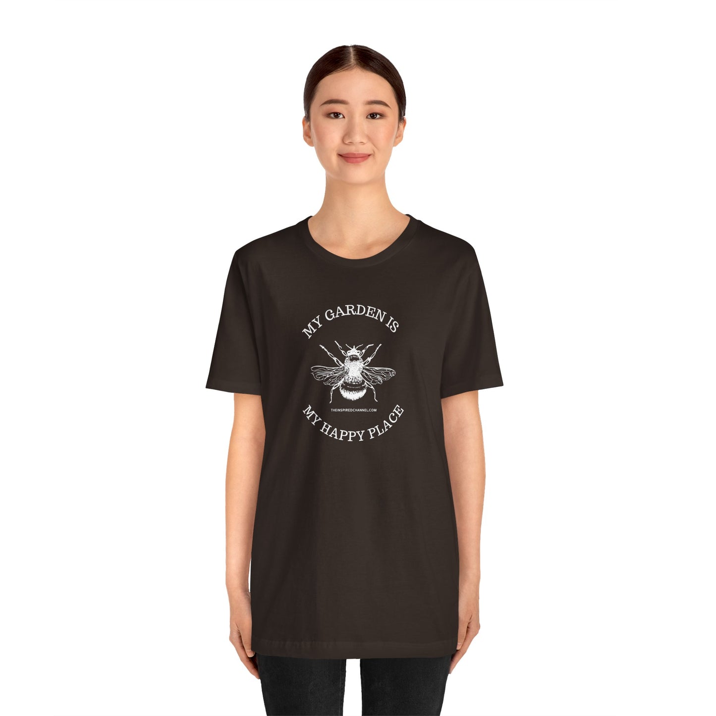 INSPIRED GARDEN Unisex Jersey Short Sleeve Tee
