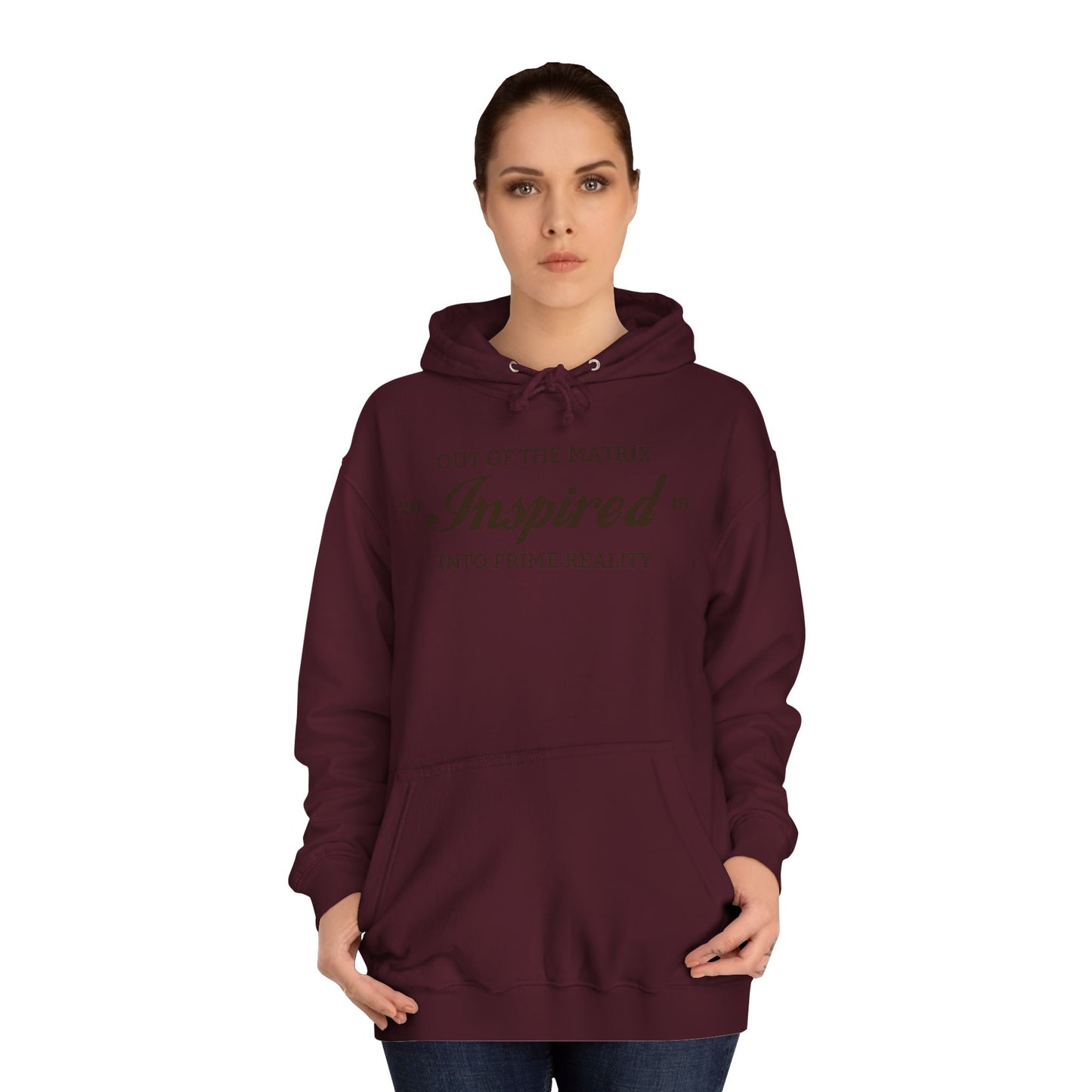 INSPIRED PRIME REALITY UNISEX College Hoodie