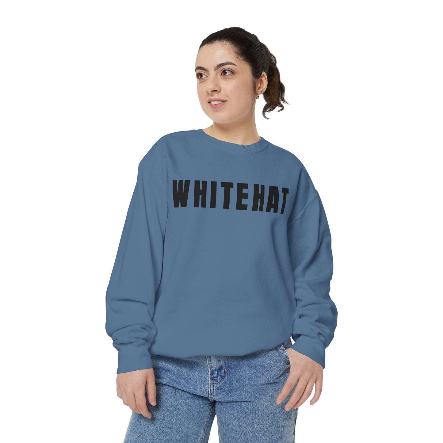 INSPIRED Whitehat UNISEX Garment-Dyed Sweatshirt