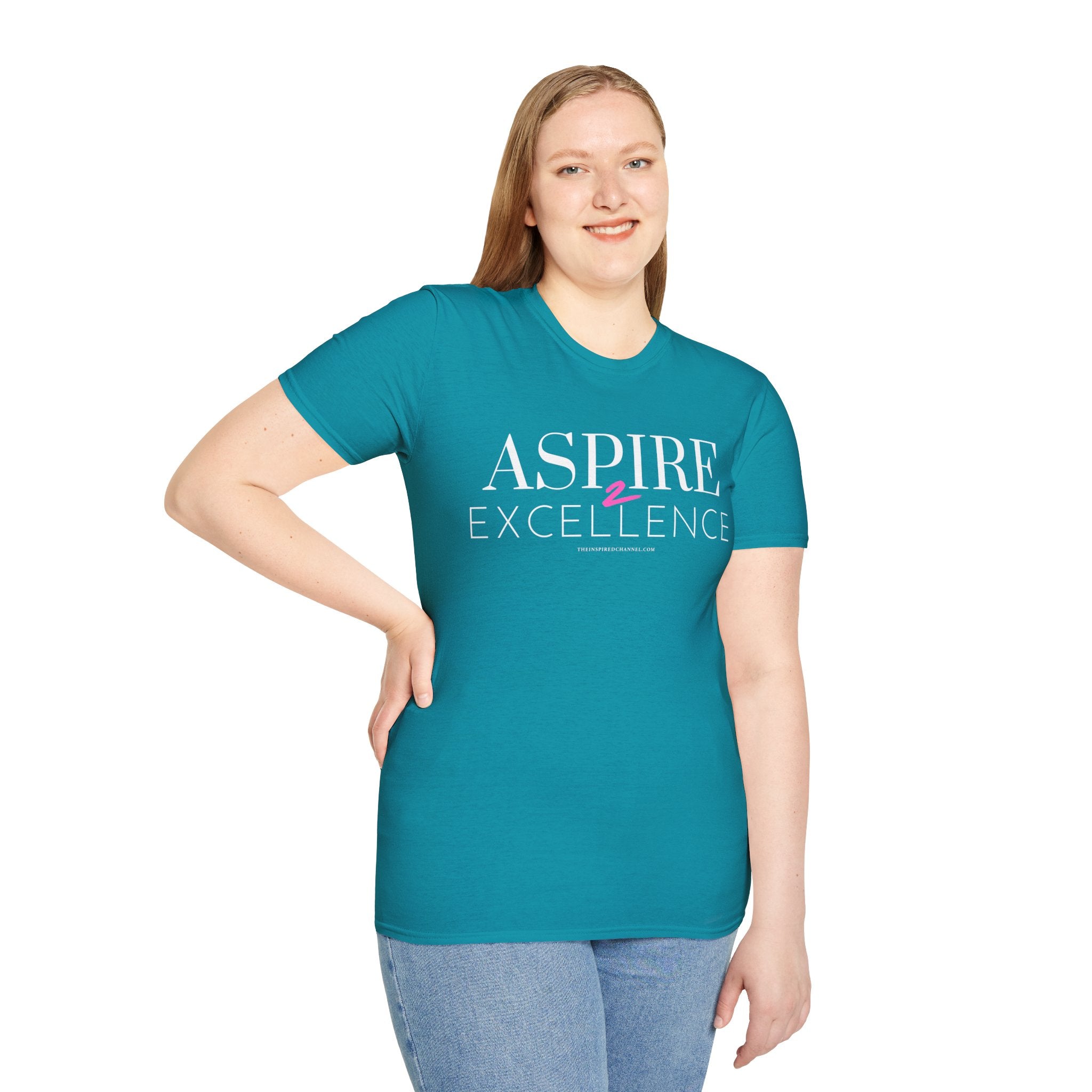 INSPIRED Aspire 2 Excellence UNISEX Softstyle T-Shirt