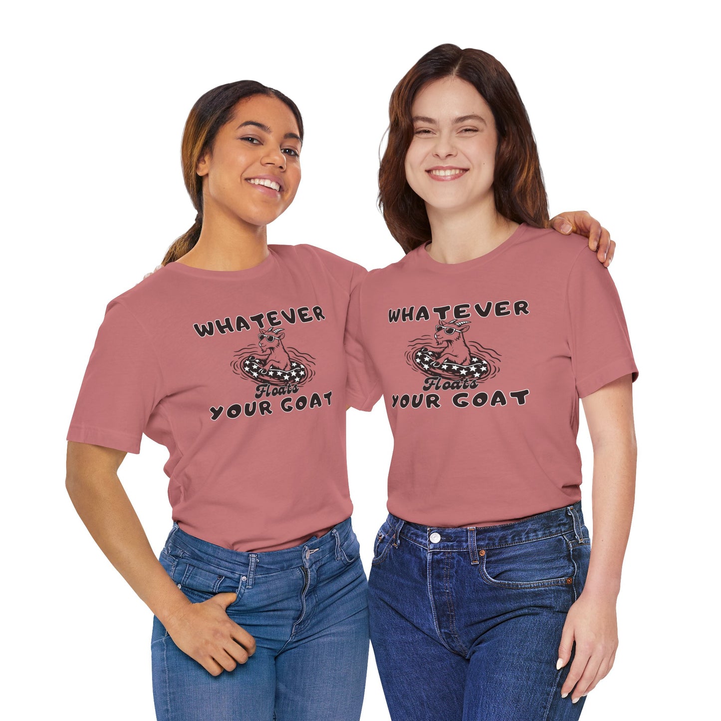 INSPIRED GOAT Float W Unisex Jersey Short Sleeve Tee