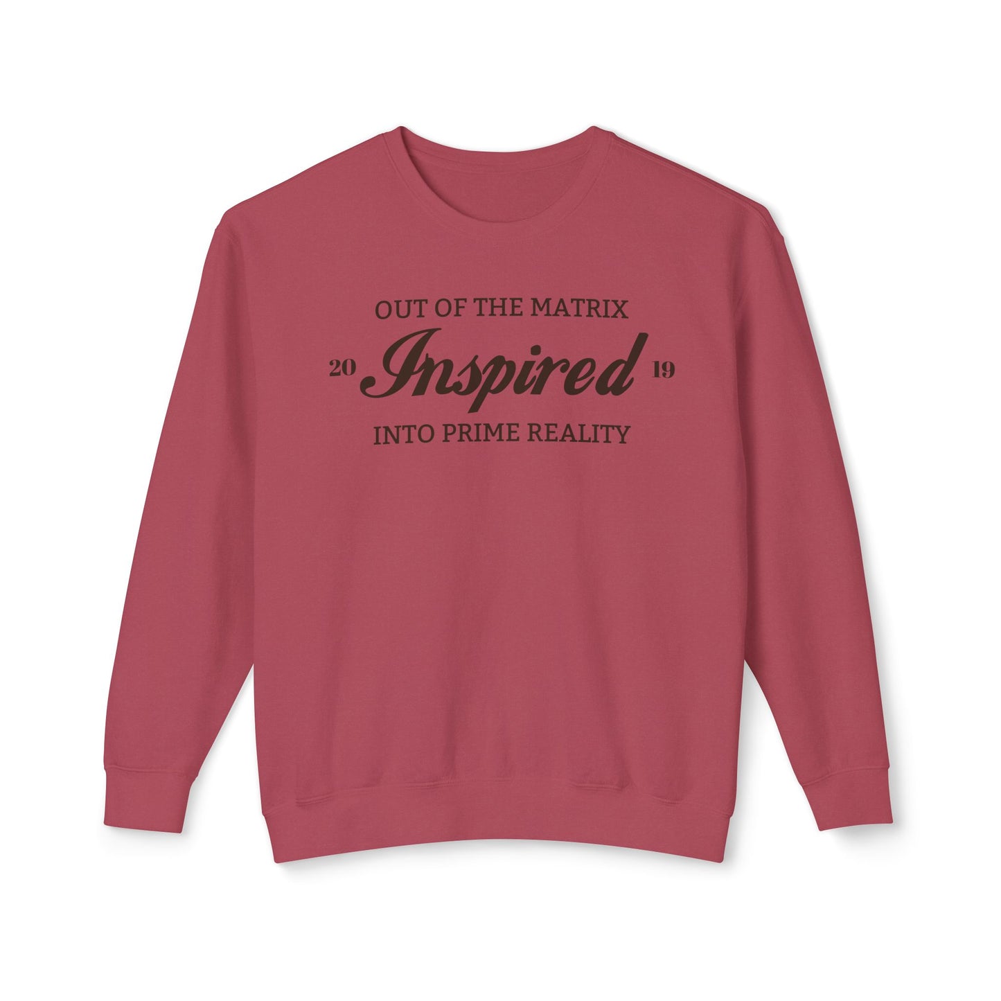 INSPIRED PRIME REALITY Unisex Lightweight Crewneck Sweatshirt