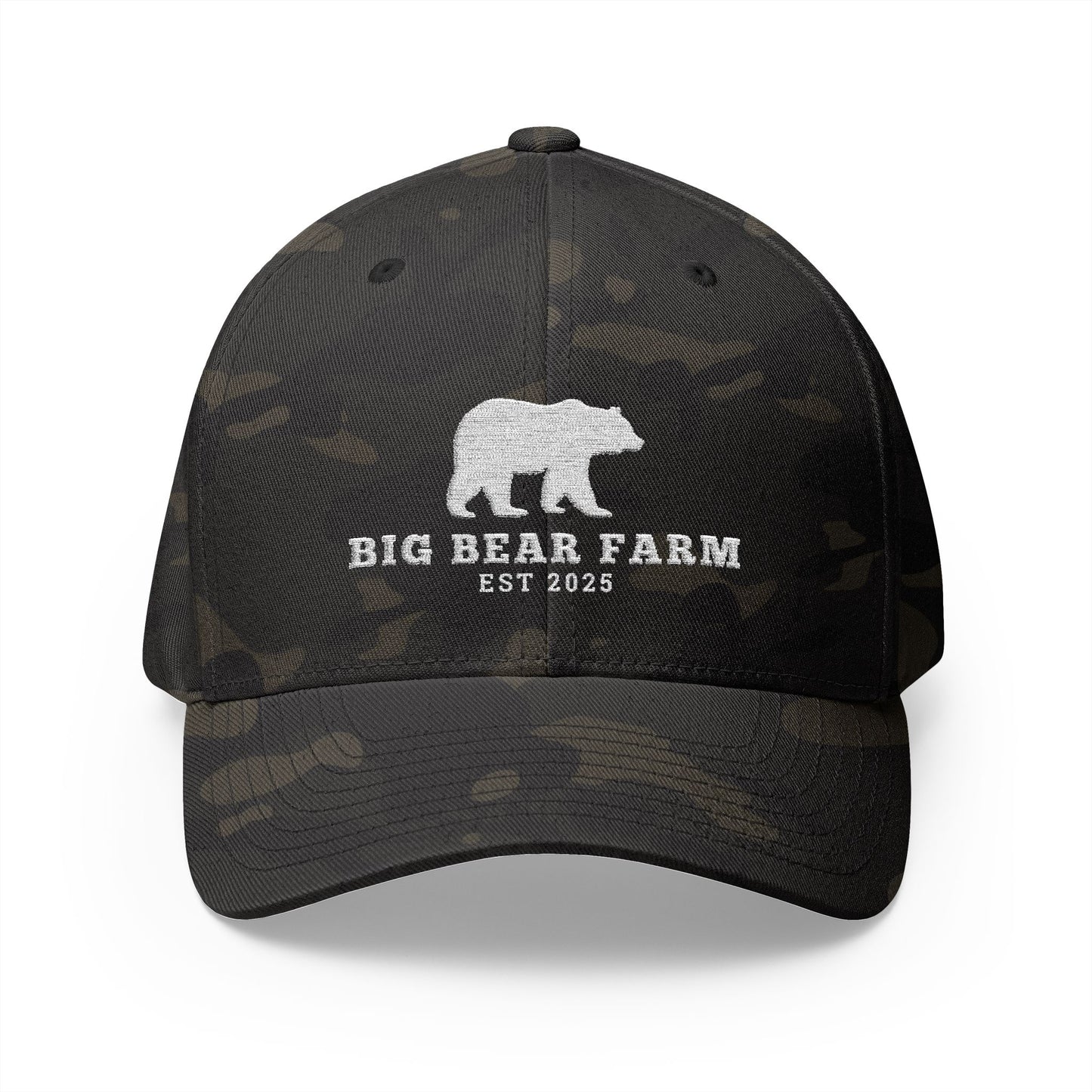 Big Bear Farm Closed-Back Structured Cap