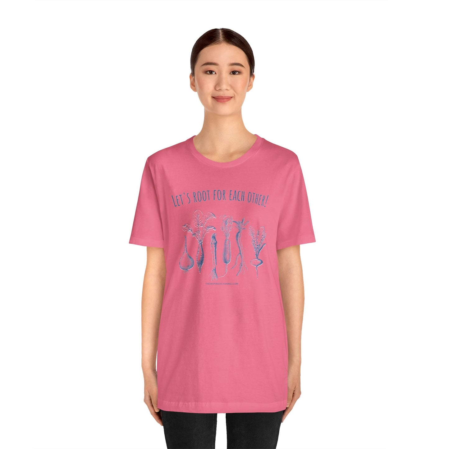 INSPIRED GARDEN L Unisex Jersey Short Sleeve Tee
