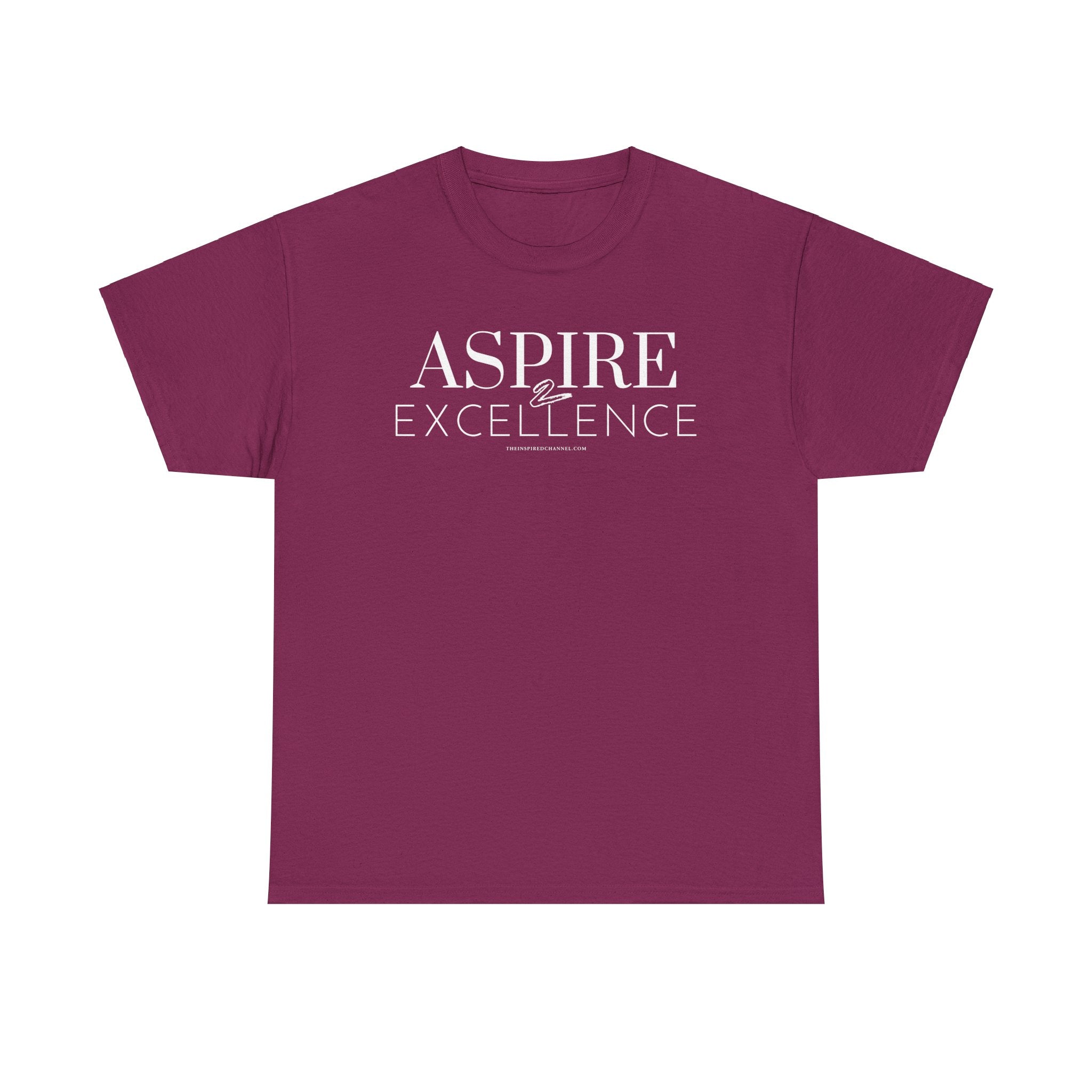 INSPIRED INSPIRED Aspire 2 Excellence UNISEX Heavy Cotton Tee