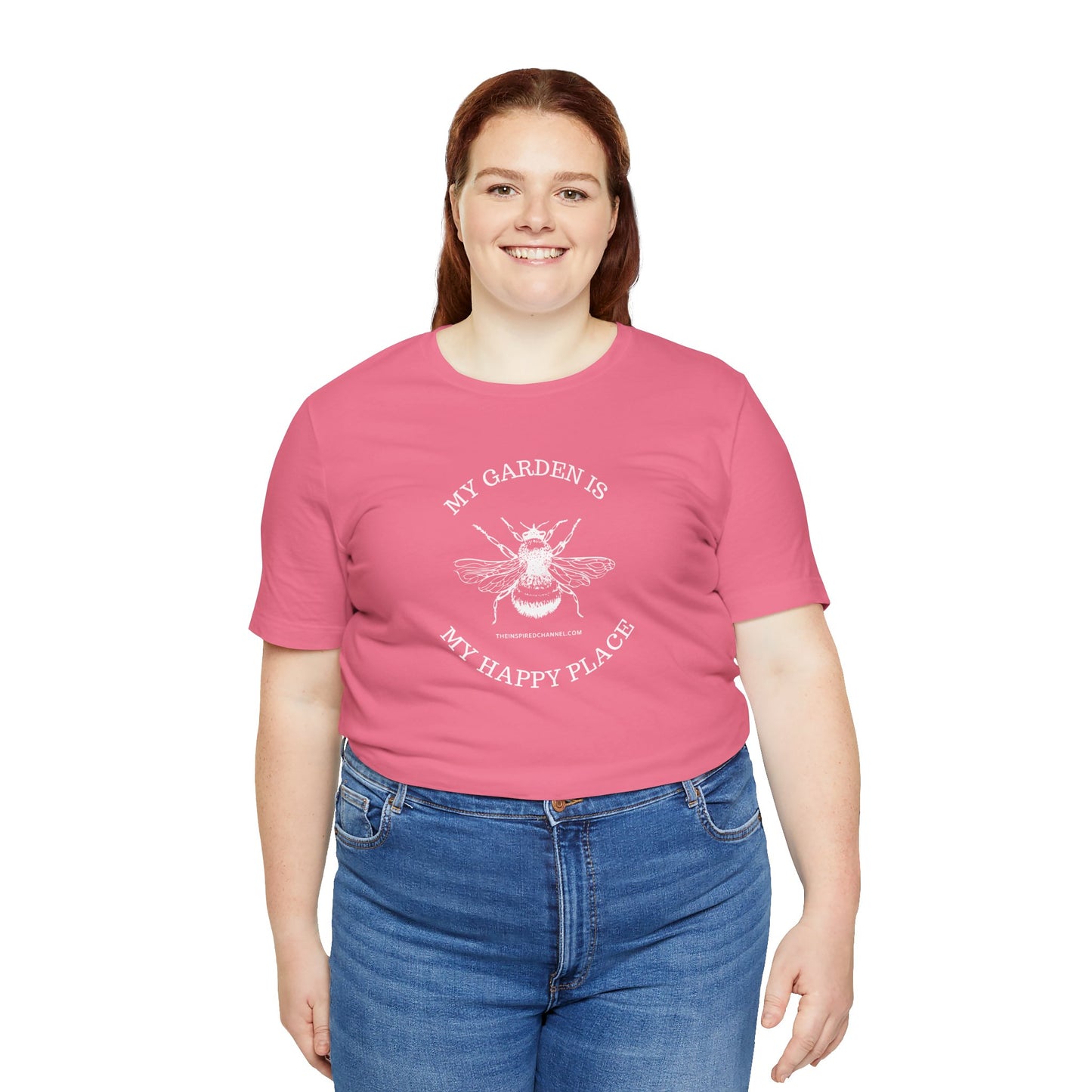 INSPIRED GARDEN Unisex Jersey Short Sleeve Tee
