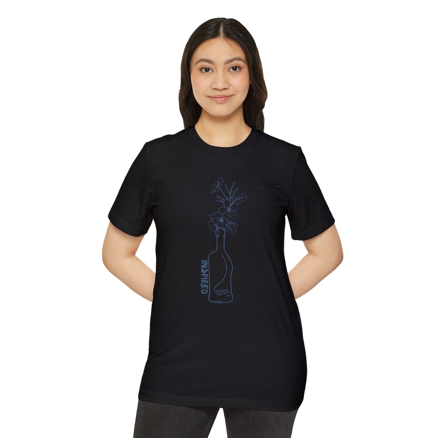 INSPIRED GARDEN V Unisex Recycled ORGANIC T-Shirt