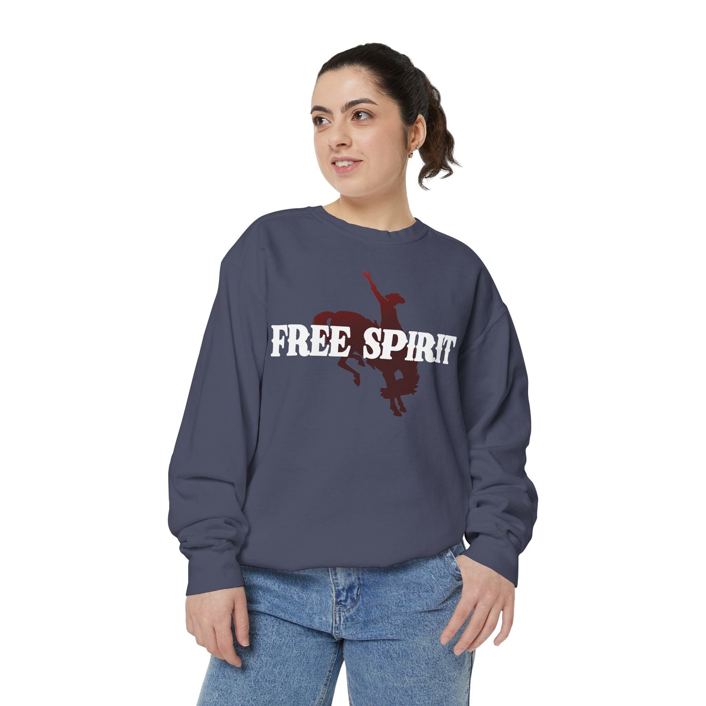 FREE SPIRIT W UNISEX Garment-Dyed Sweatshirt