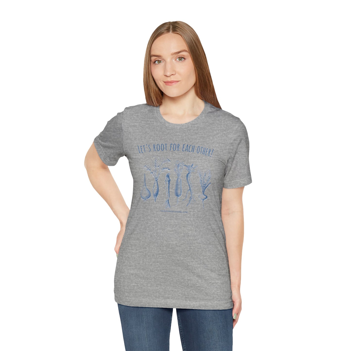 INSPIRED GARDEN L Unisex Jersey Short Sleeve Tee