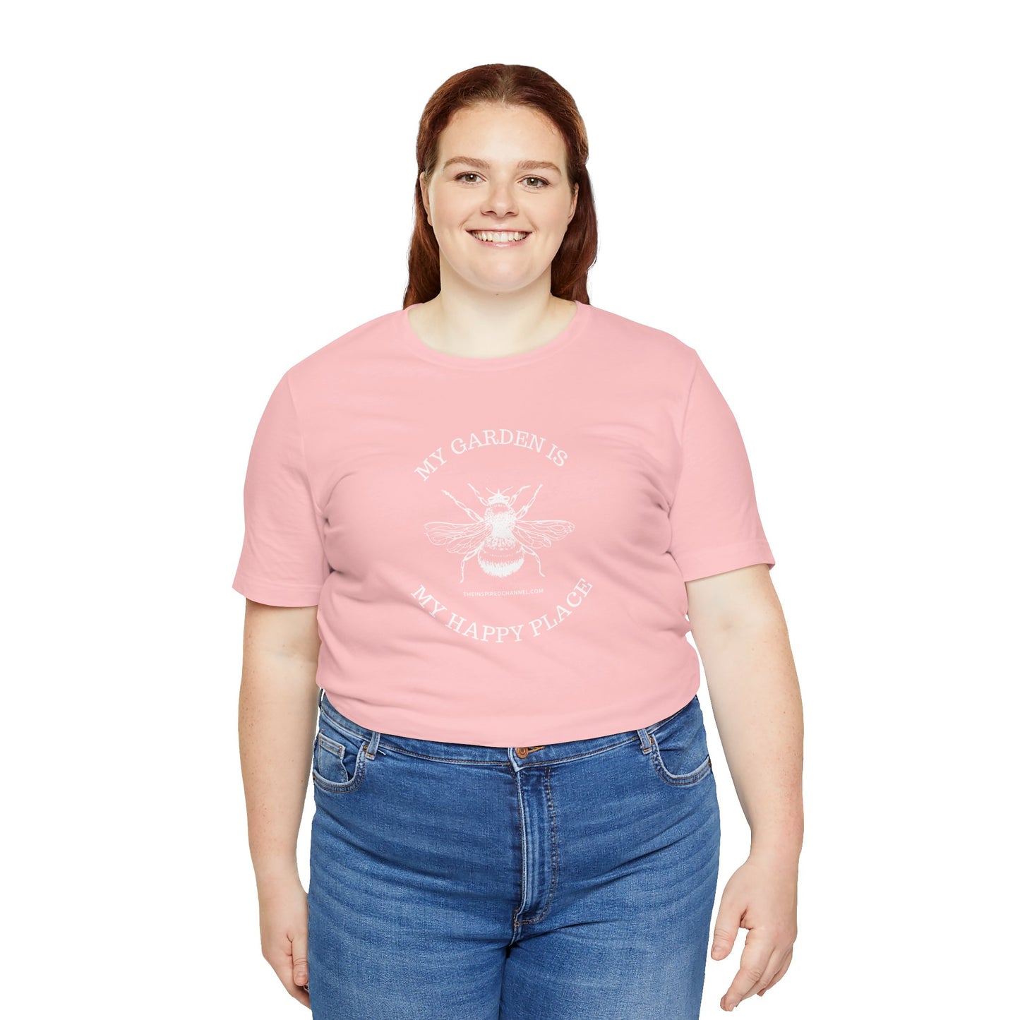 INSPIRED GARDEN Unisex Jersey Short Sleeve Tee