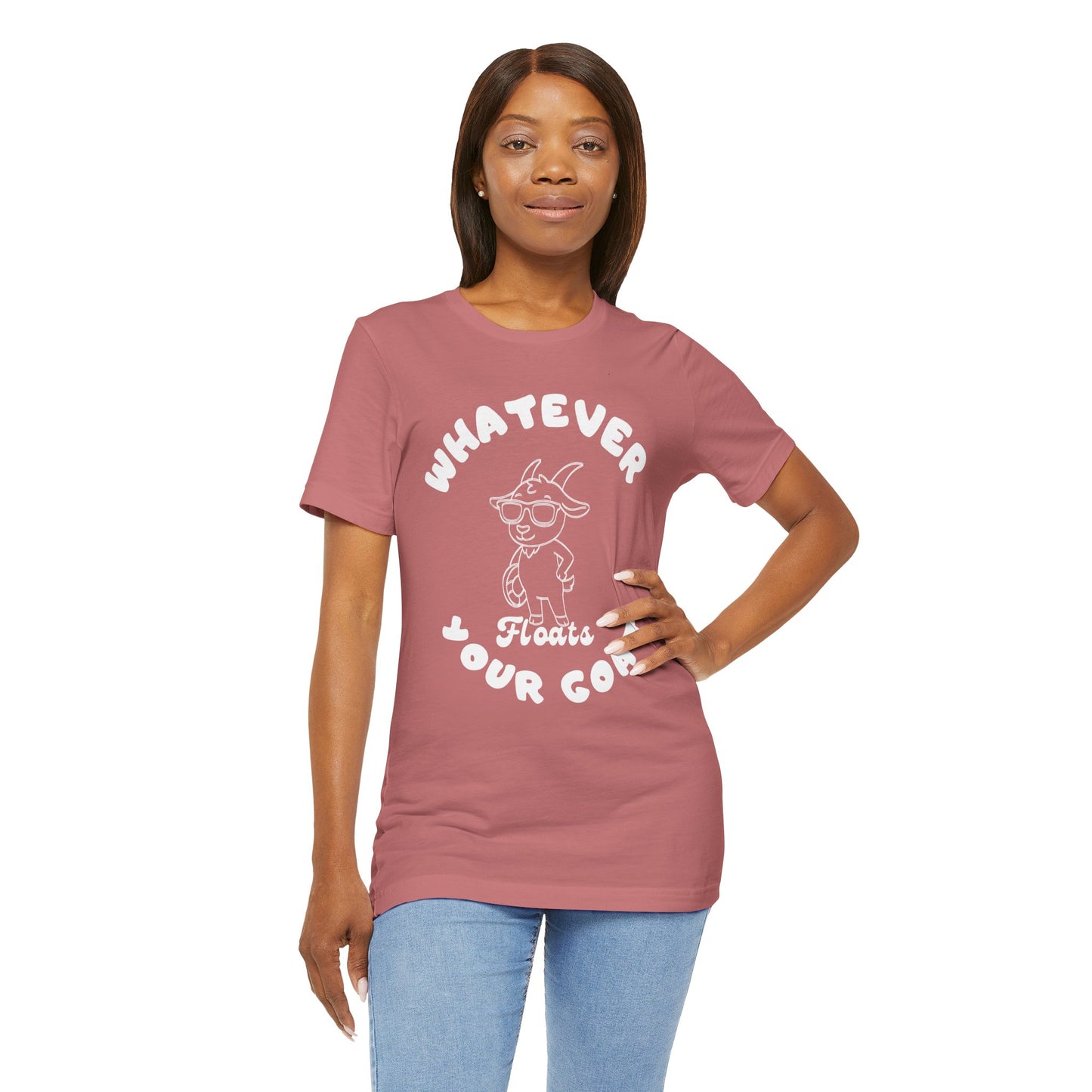 INSPIRED GOAT Unisex Jersey Short Sleeve Tee