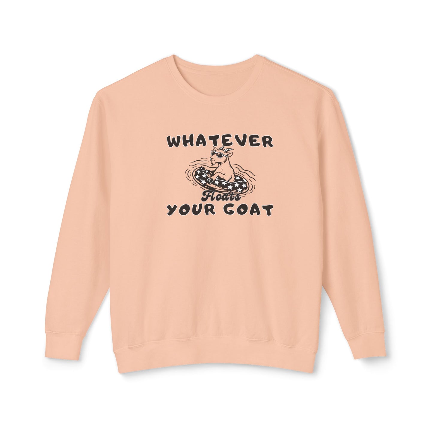 INSPIRED Goat Unisex Lightweight Crewneck Sweatshirt