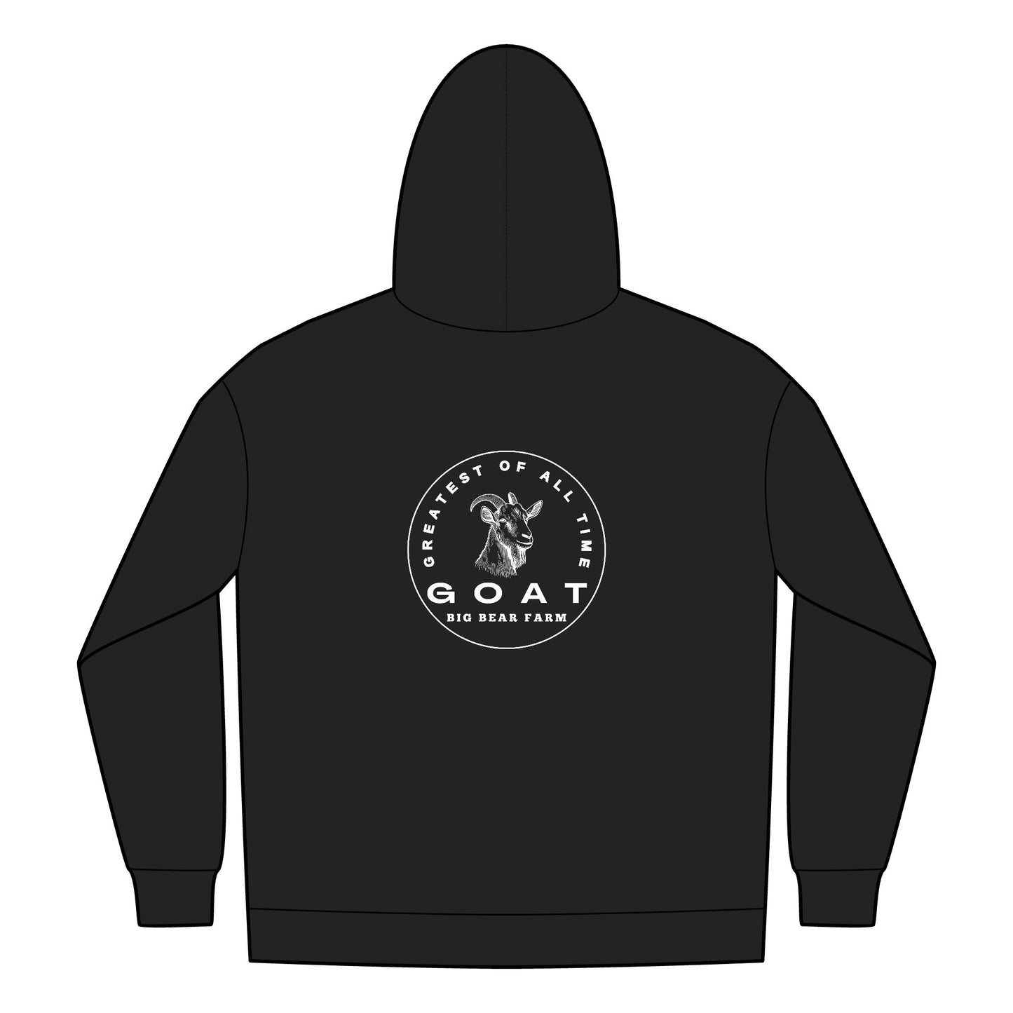 INSPIRED GOAT Logo Full-Zip Hoodie UNISEX