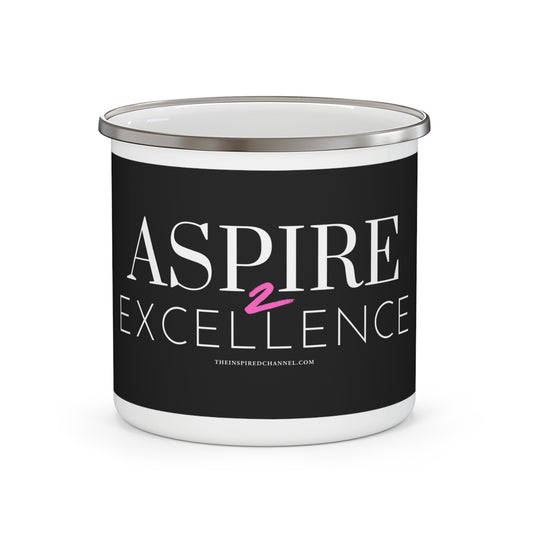 INSPIRED Aspire 2 Excellence Enamel Camping Mug