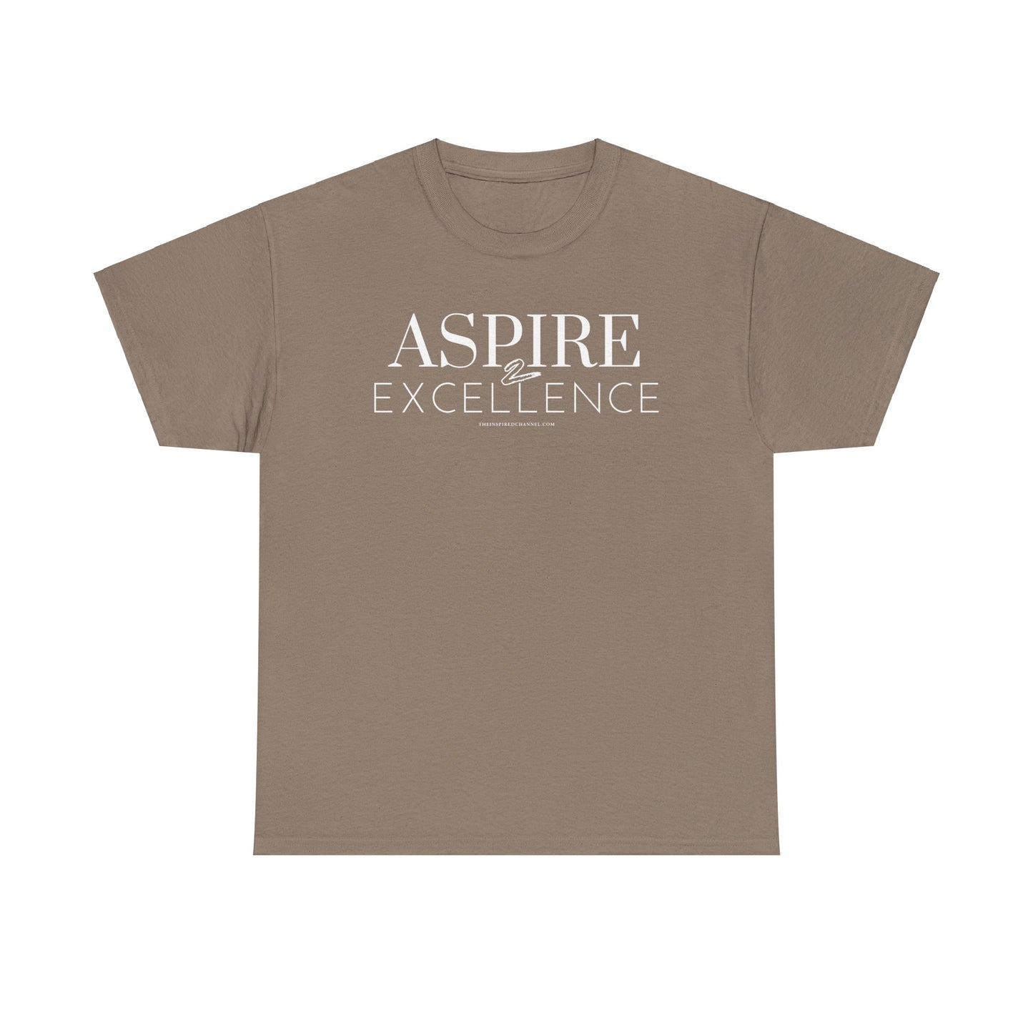 INSPIRED INSPIRED Aspire 2 Excellence UNISEX Heavy Cotton Tee