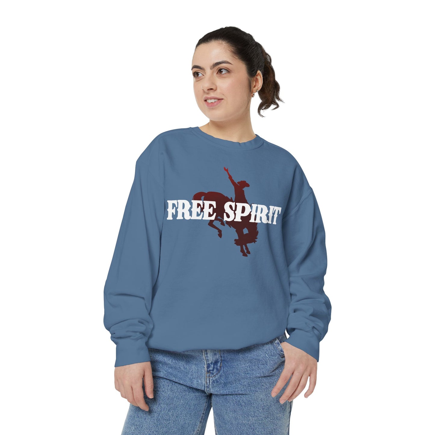 FREE SPIRIT W UNISEX Garment-Dyed Sweatshirt