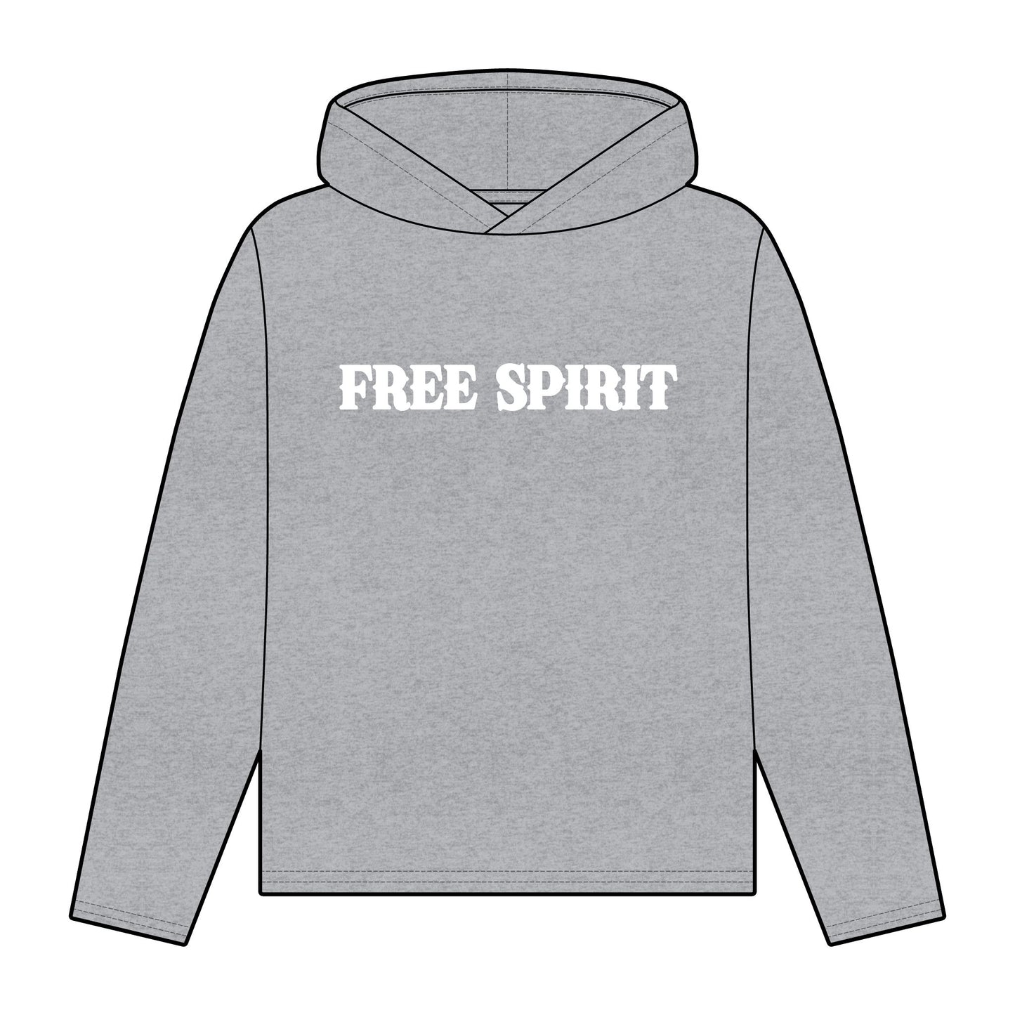 FREE SPIRIT Women's Organic Relaxed Fit Hoodie