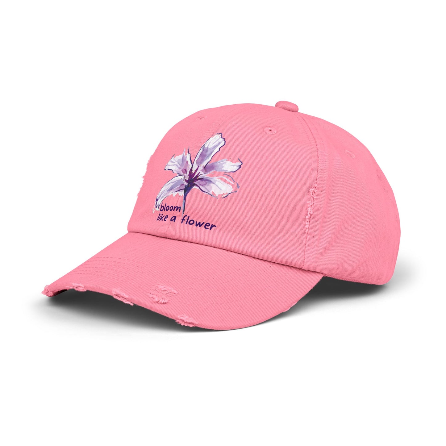 INSPIRED GARDEN Unisex Distressed Cap - Inspired Fashion Accessory