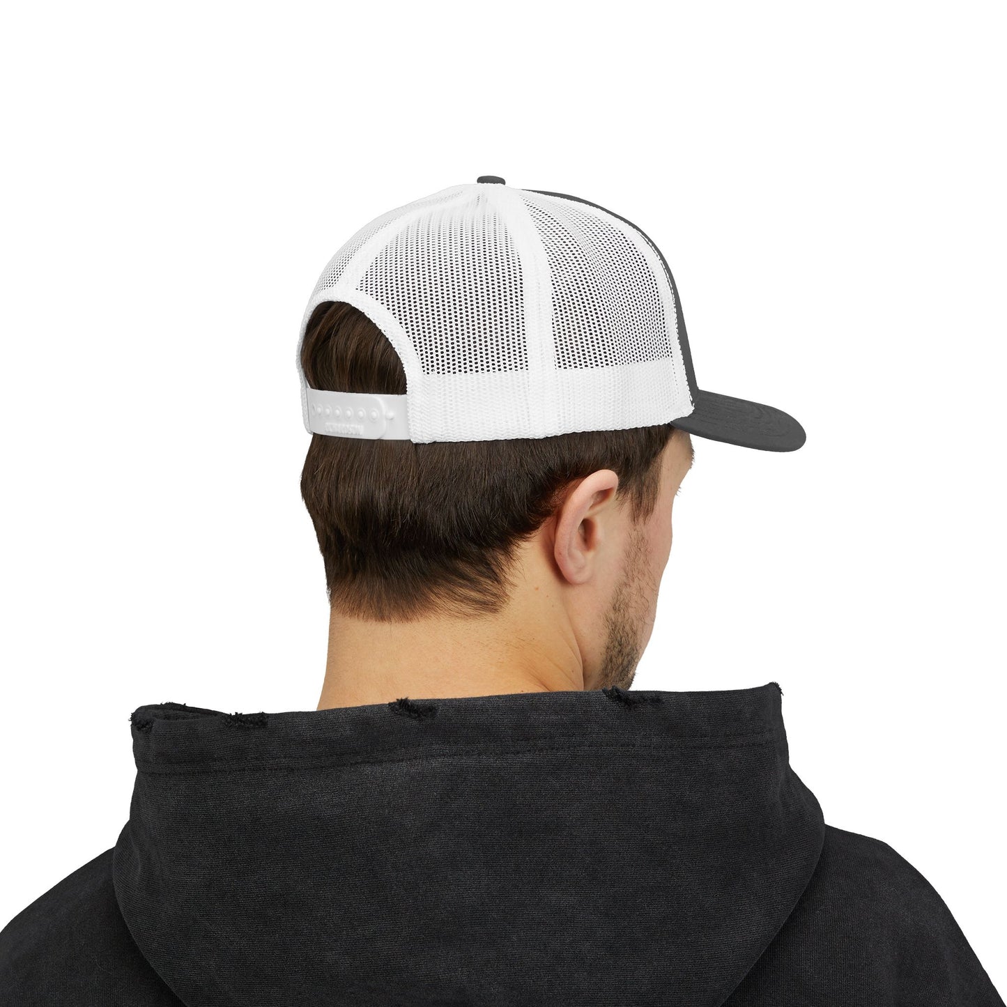 Inspired Snapback Trucker Cap — Rhinestone 'INSPIRED' Mesh Hat