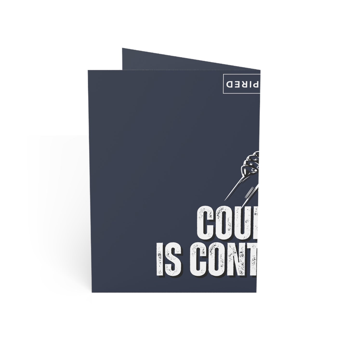 INSPIRED Courage Is Contagious Greeting Cards (1, 10, 30, and 50pcs)