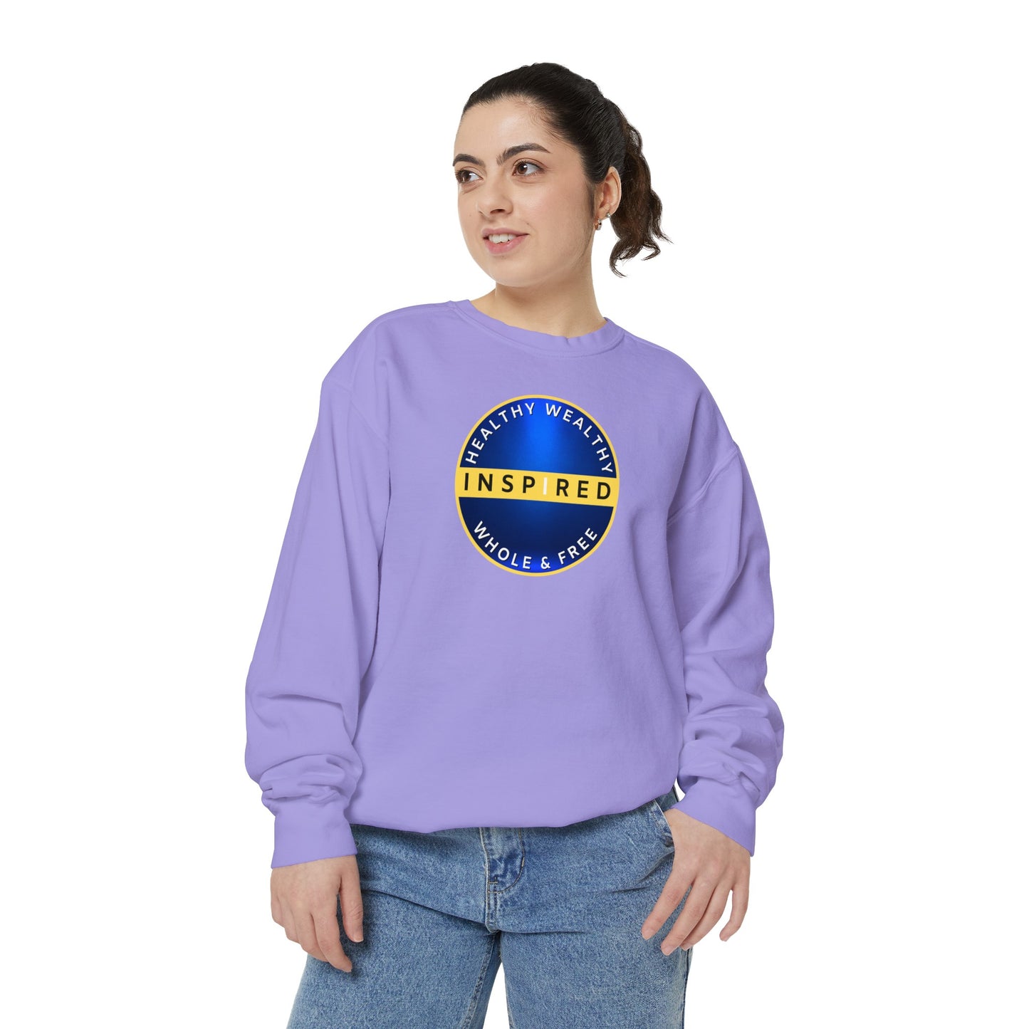 INSPIRED HWWF UNISEX Dyed Sweatshirt