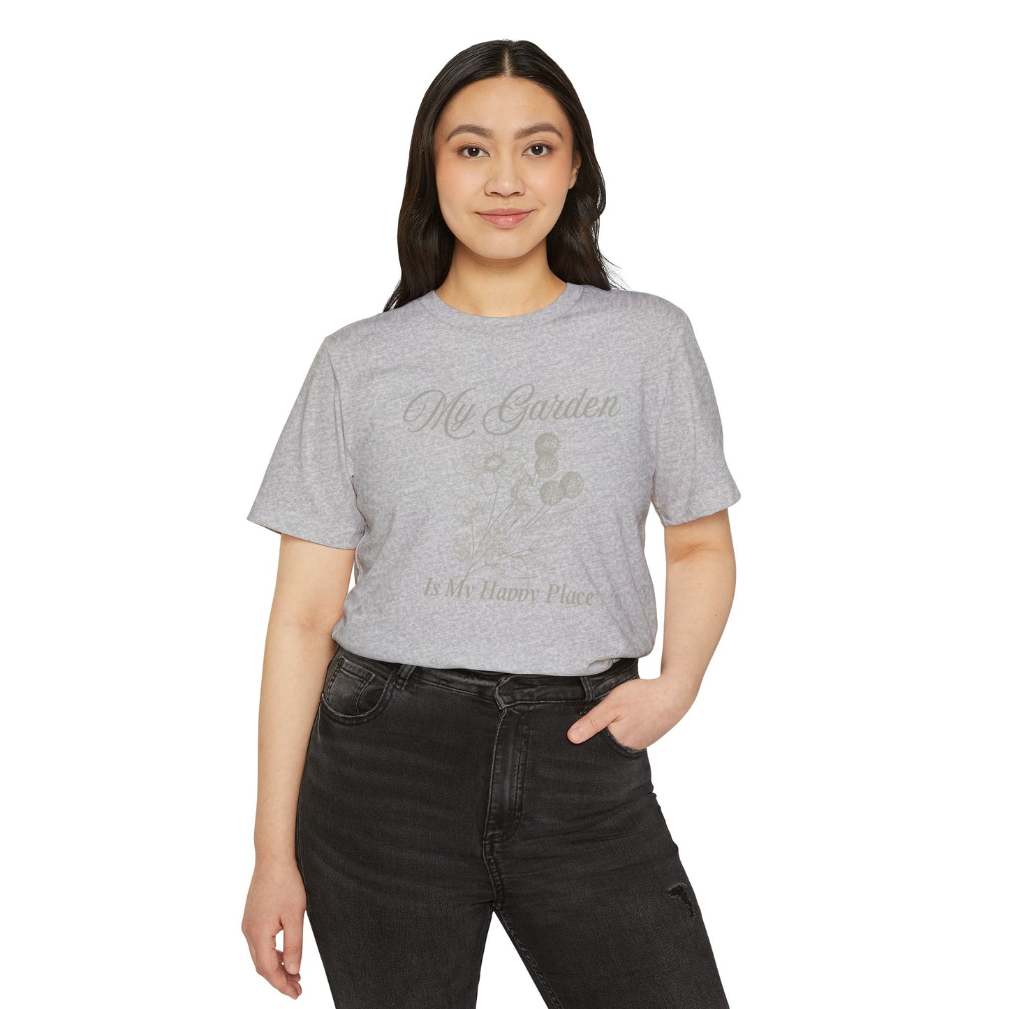 INSPIRED GARDEN M Unisex Recycled ORGANIC T-Shirt