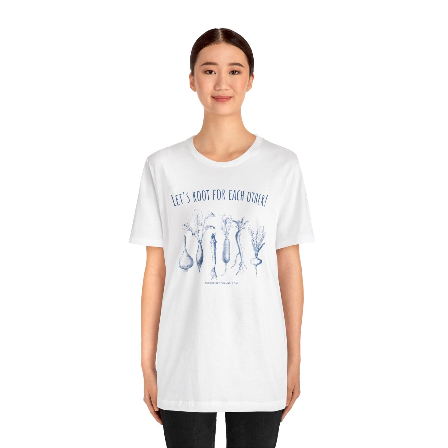 INSPIRED GARDEN L Unisex Jersey Short Sleeve Tee