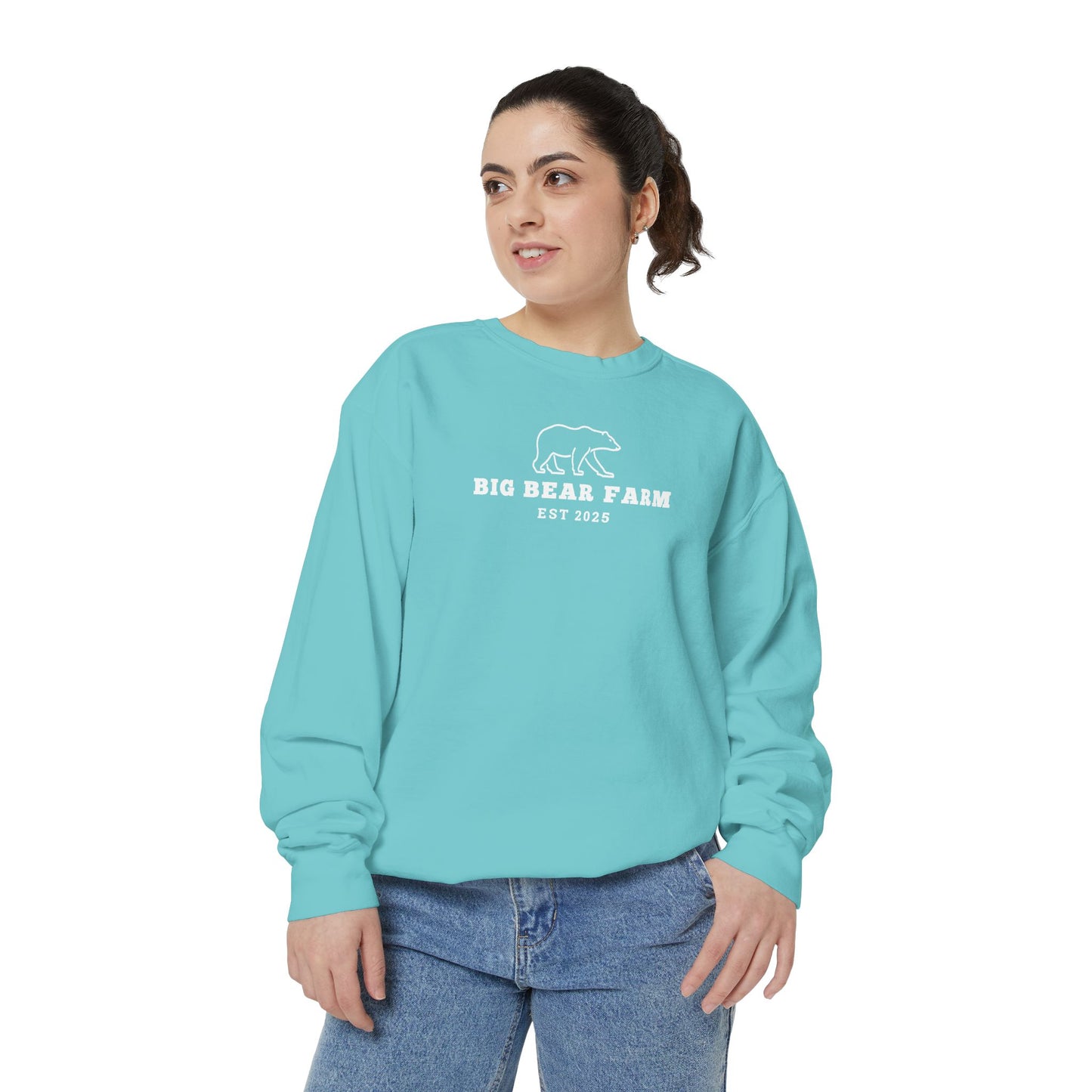 INSPIRED Big Bear Farm Unisex Dyed Sweatshirt
