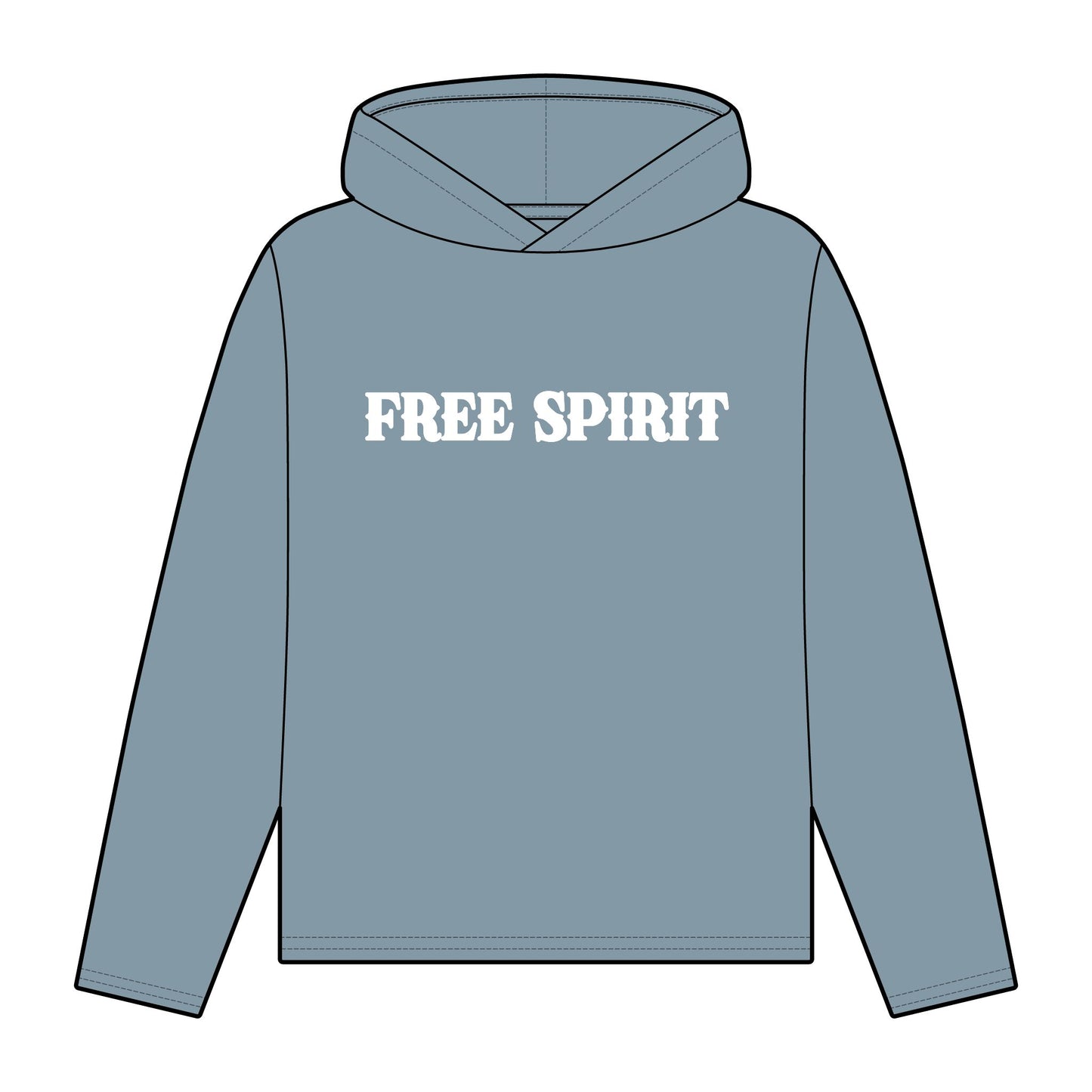 FREE SPIRIT Women's Organic Relaxed Fit Hoodie