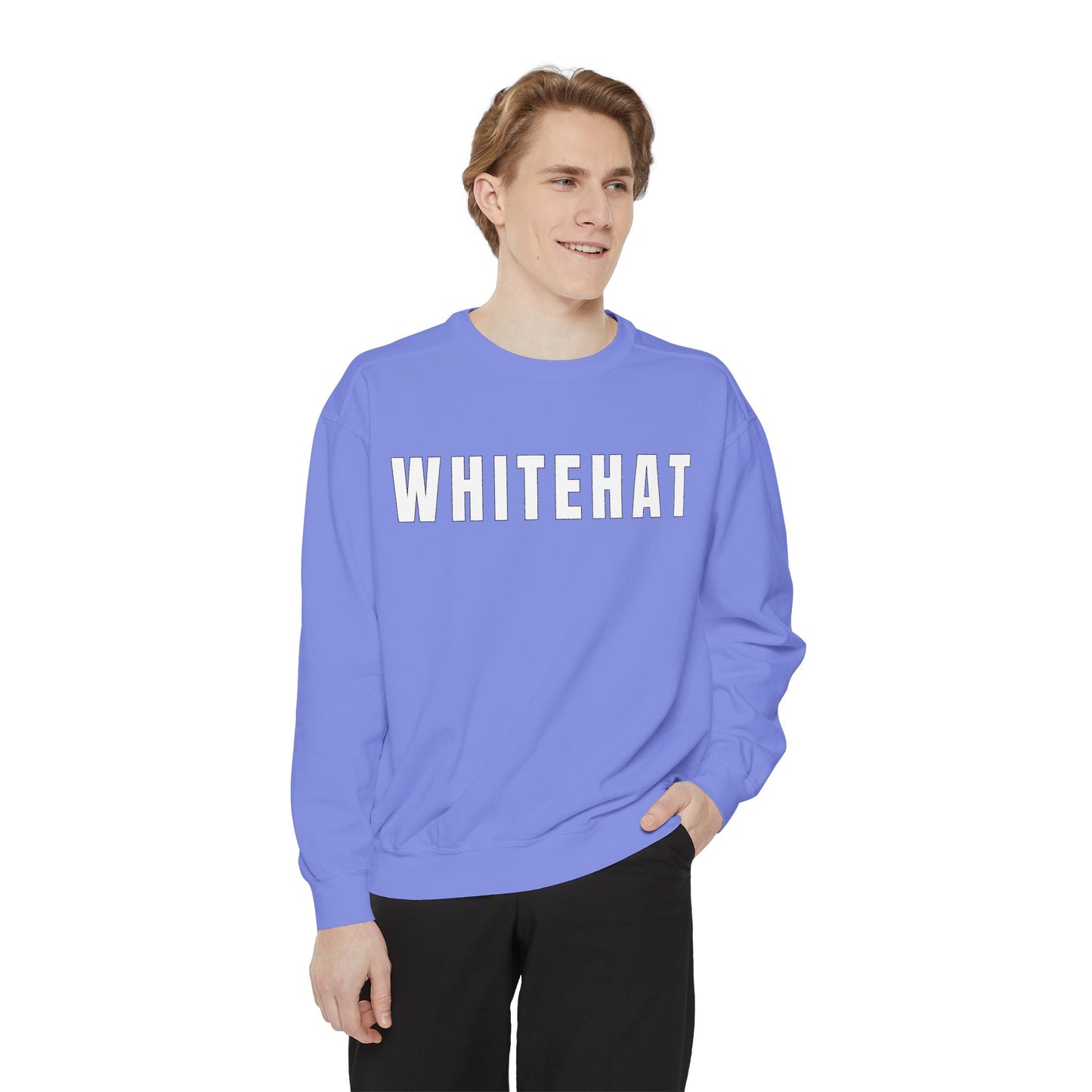 INSPIRED Whitehat UNISEX Garment-Dyed Sweatshirt
