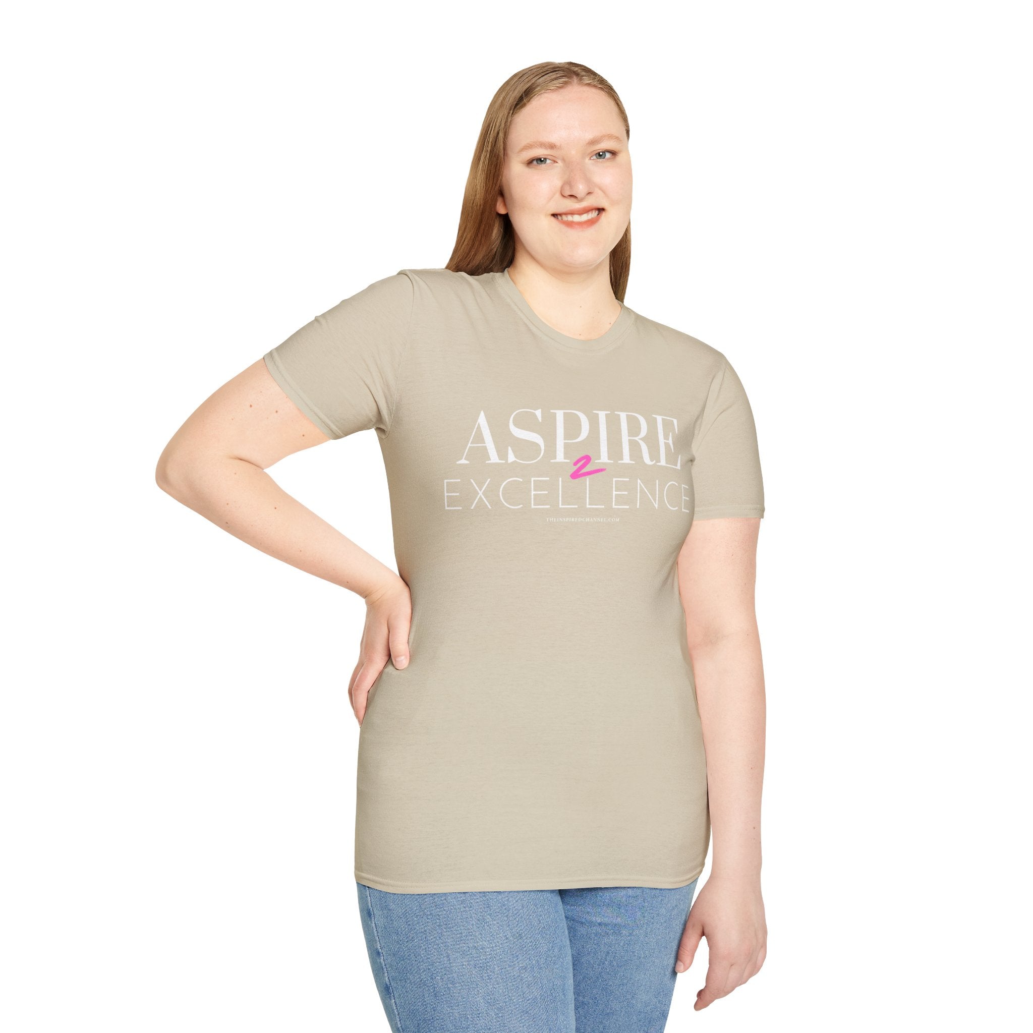 INSPIRED Aspire 2 Excellence UNISEX Softstyle T-Shirt