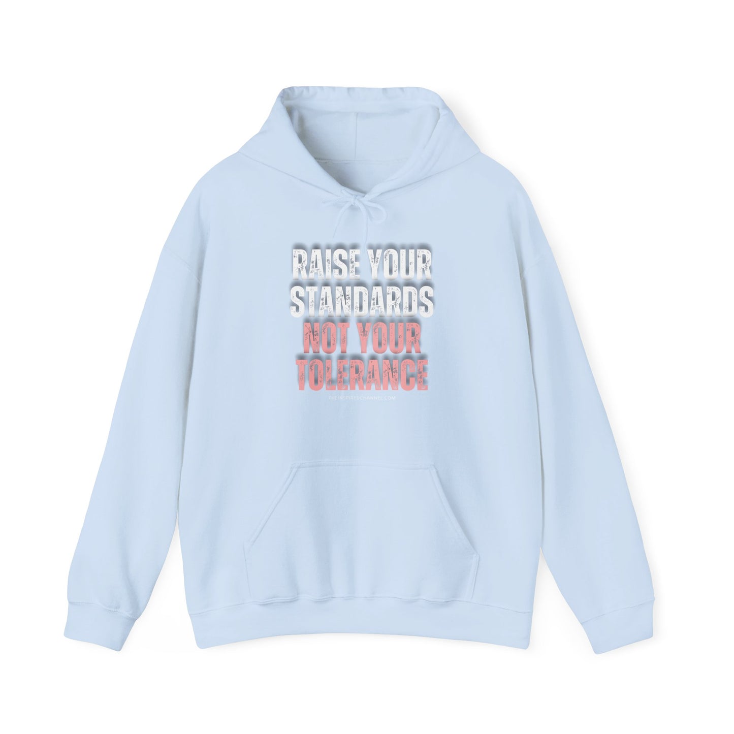 INSPIRED RAISE YOUR STANDARDS Unisex Heavy Blend™ Hooded Sweatshirt