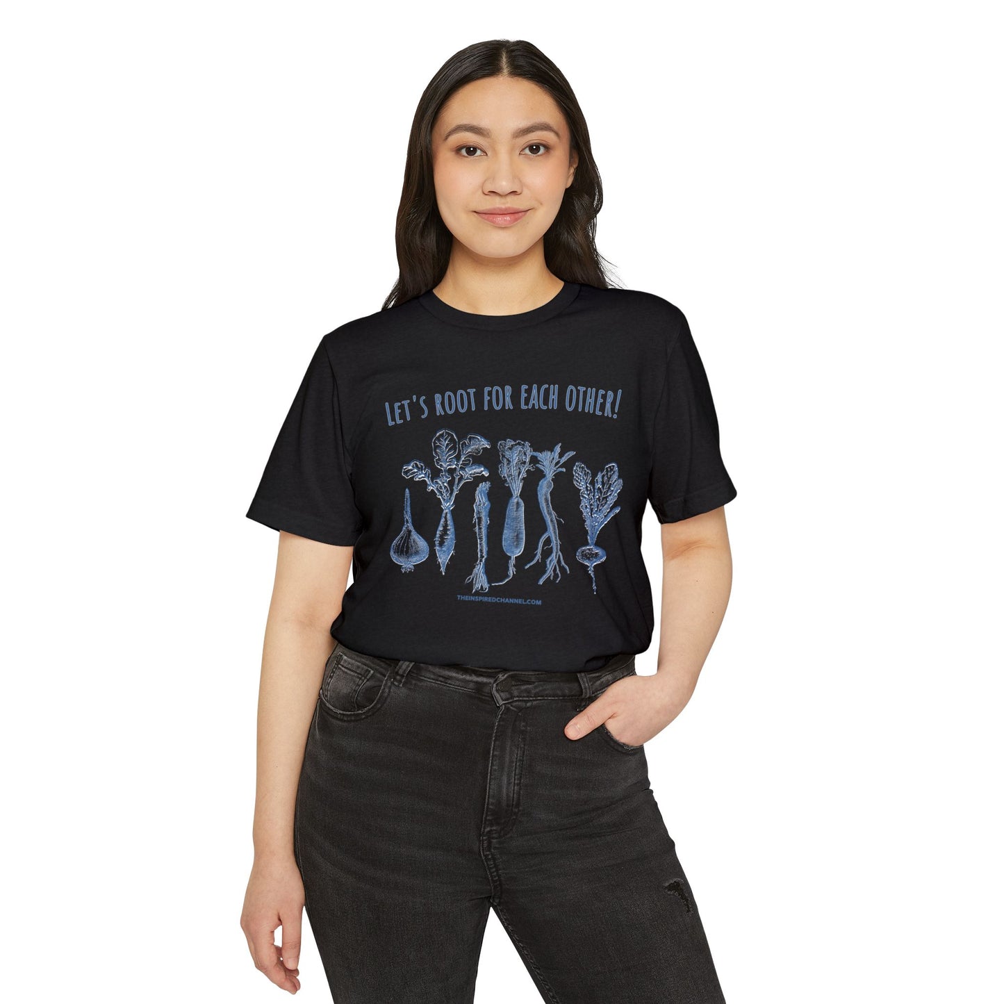 INSPIRED GARDEN L Unisex Recycled ORGANIC T-Shirt