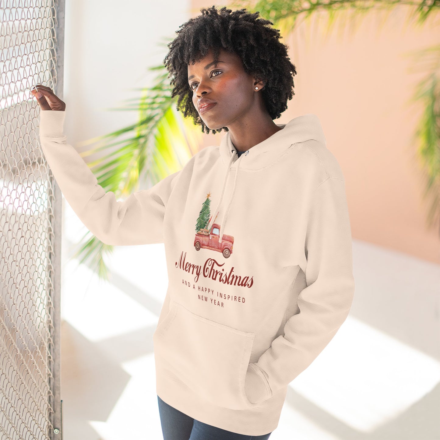 INSPIRED  SPECIAL CHRISTMAS Edition Truck Hoodie UNISEX