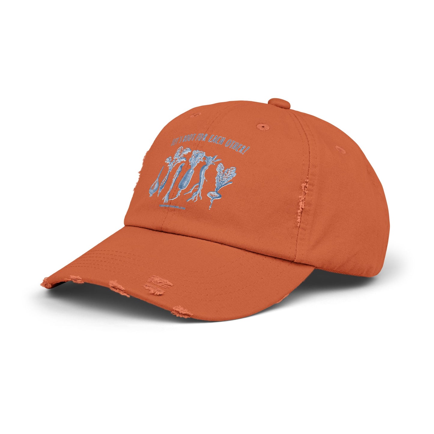 INSPIRED GARDEN L Unisex Distressed Cap - Inspired Fashion Accessory