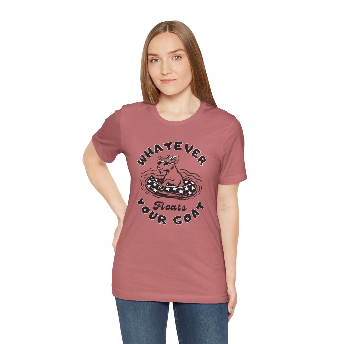 INSPIRED GOAT Float B Unisex Jersey Short Sleeve Tee