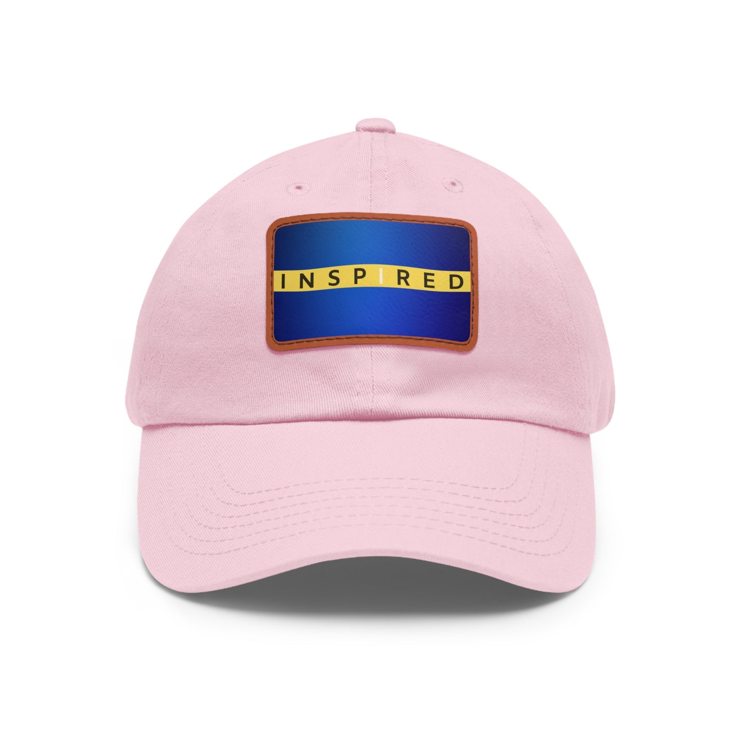 INSPIRED HWWF Dad Hat with Leather Patch