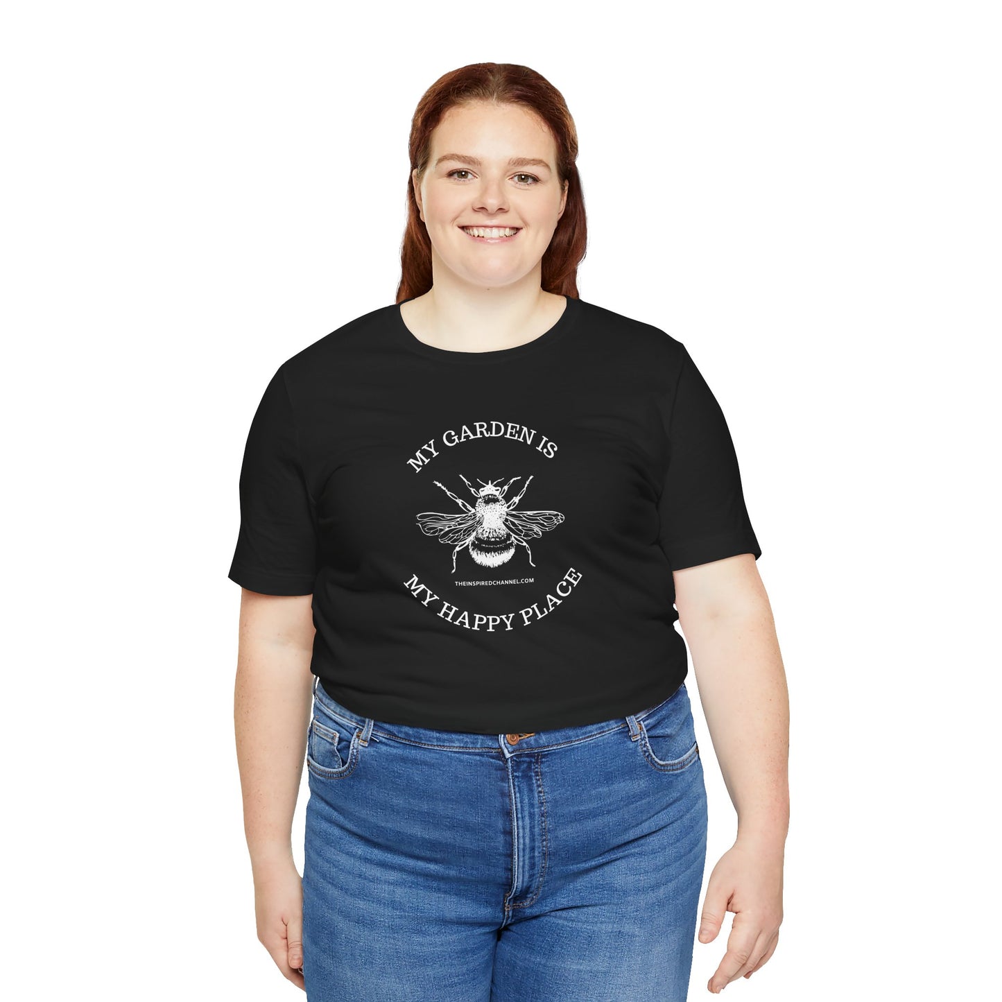 INSPIRED GARDEN Unisex Jersey Short Sleeve Tee
