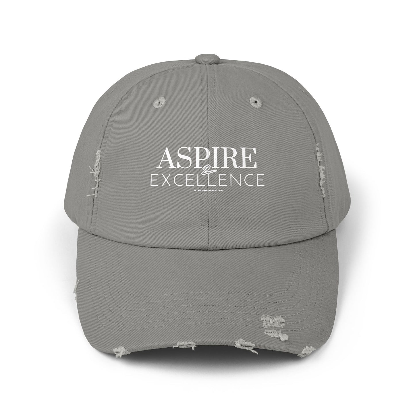 INSPIRED Aspire 2 Excellence UNISEX Distressed Cap