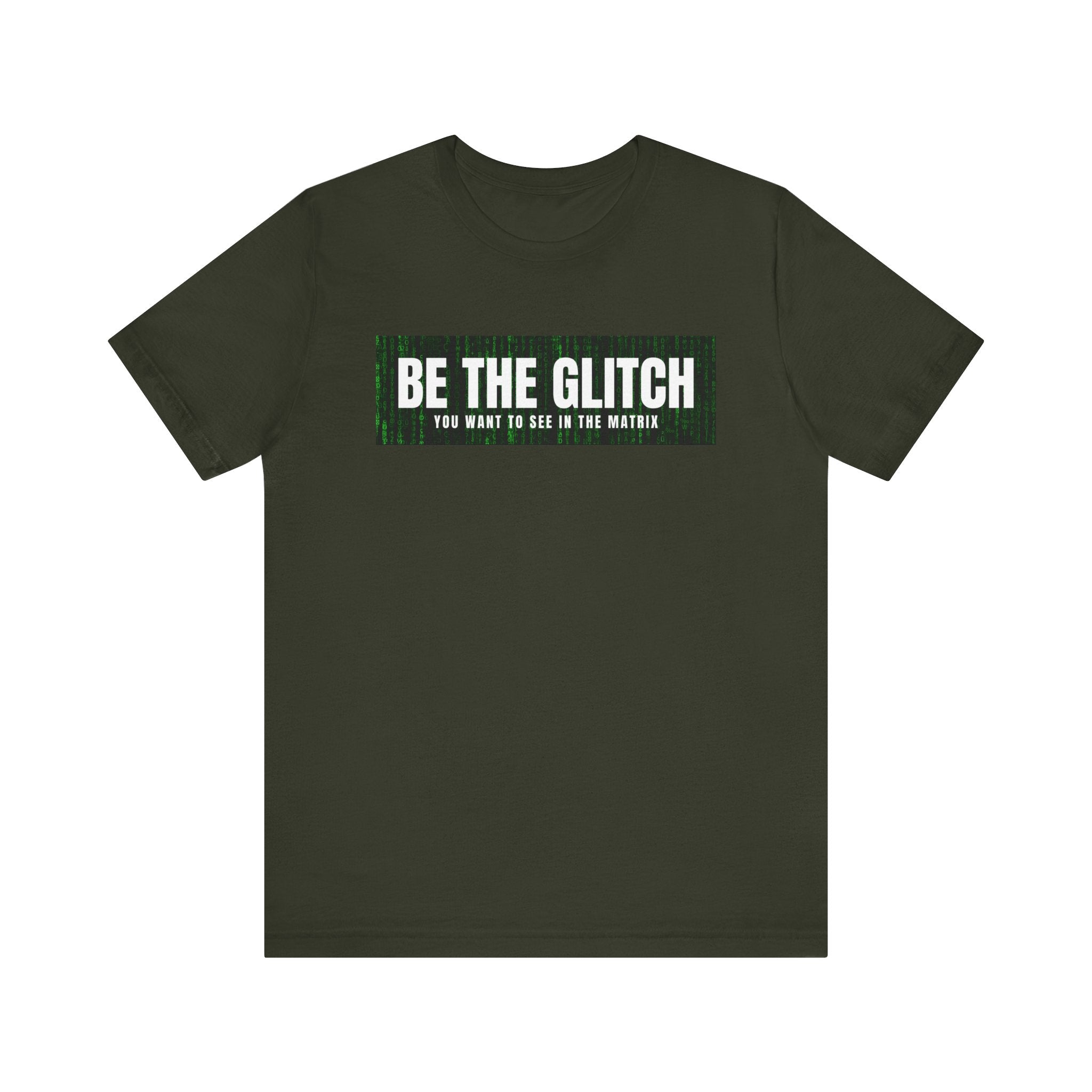 BE THE GLITCH Jersey UNISEX Short Sleeve Tee