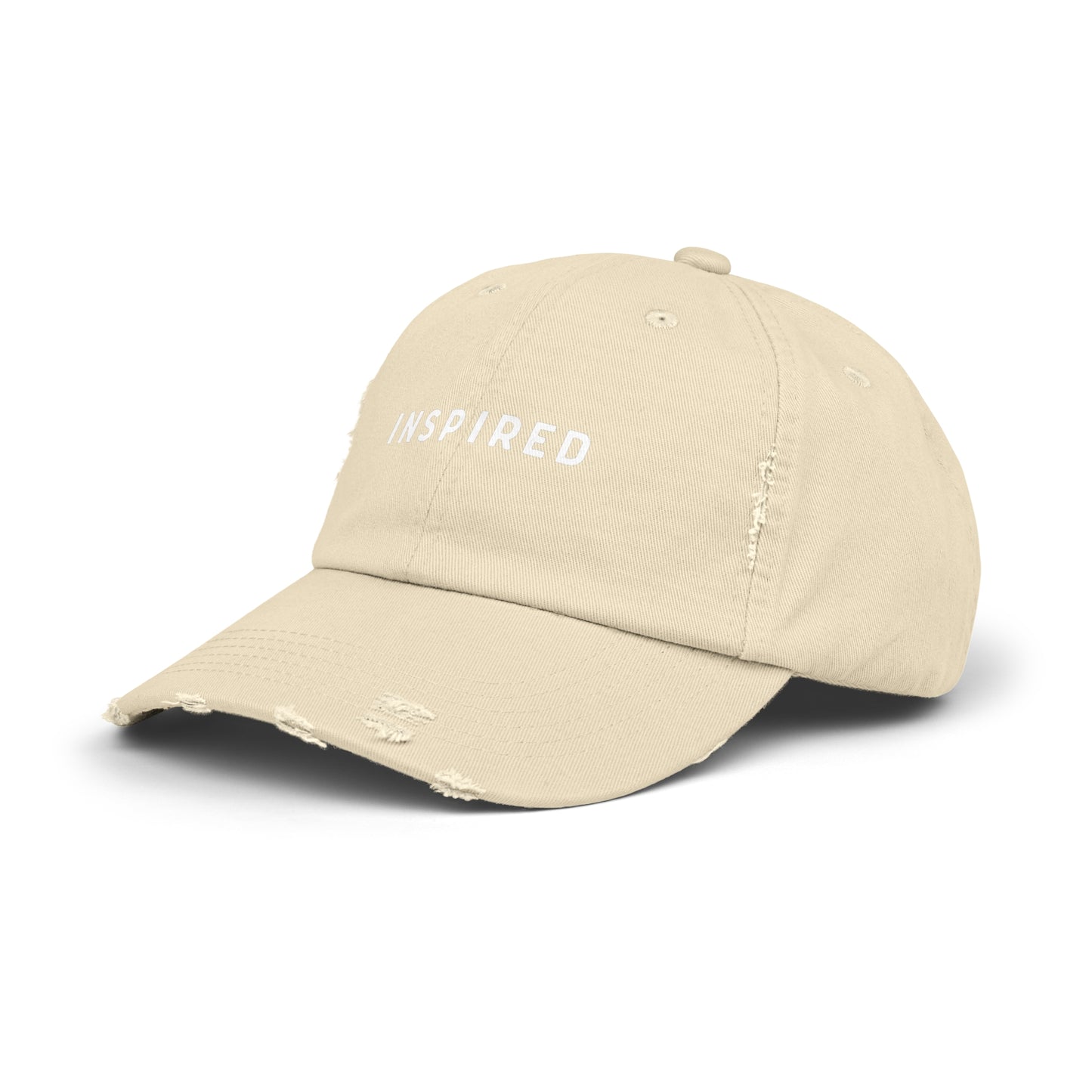 INSPIRED W Unisex Distressed Cap